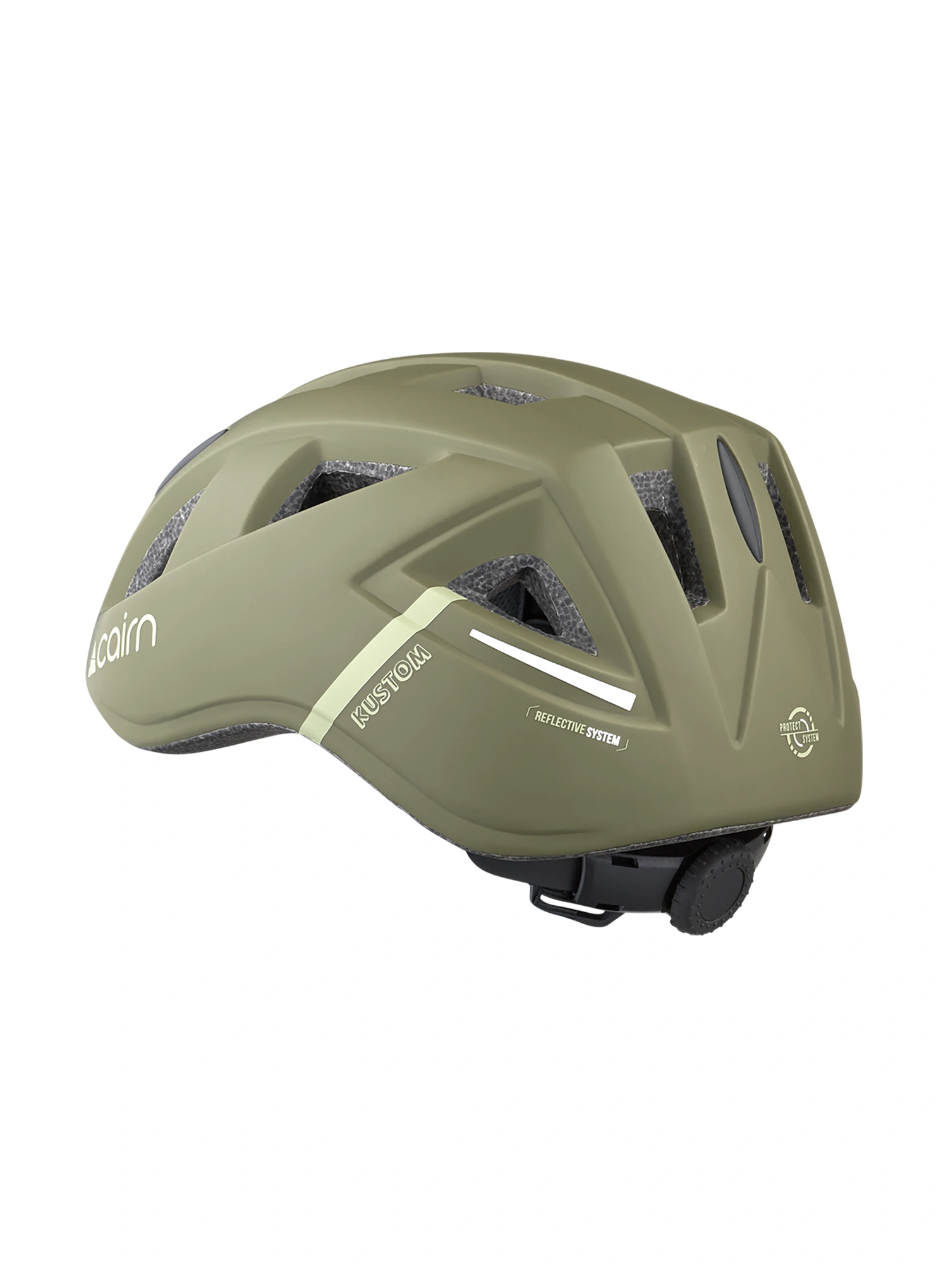 Fahrradhelm für Kinder Cairn Kustom - mat olive