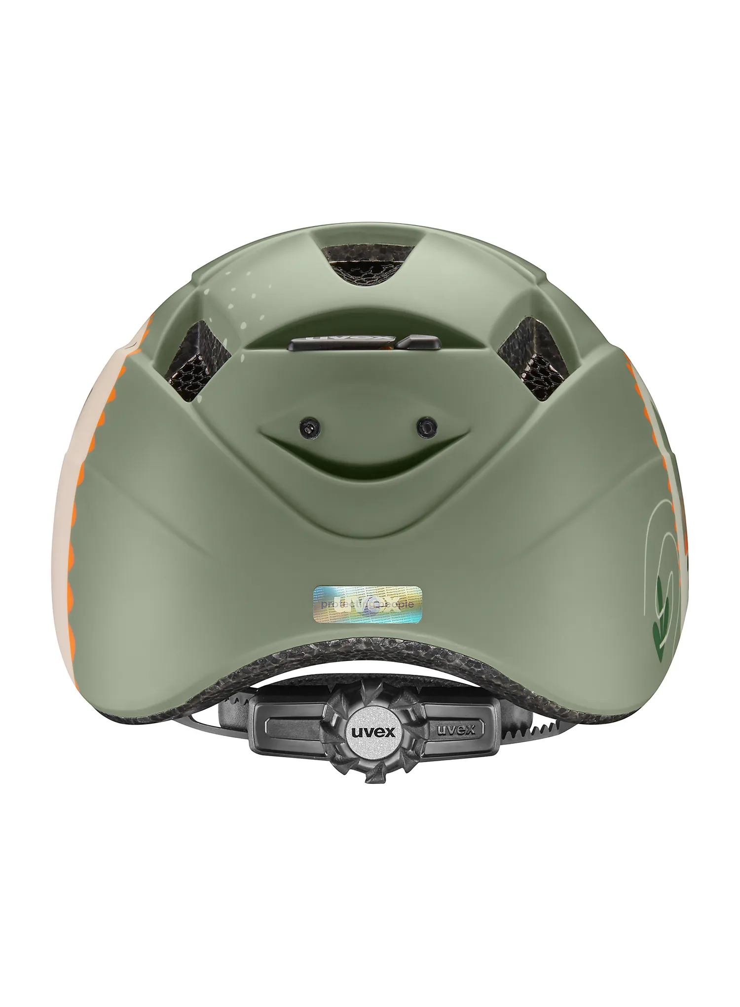 Fahrradhelm für Kinder Uvex Kid 2 CC - sage green dino matt