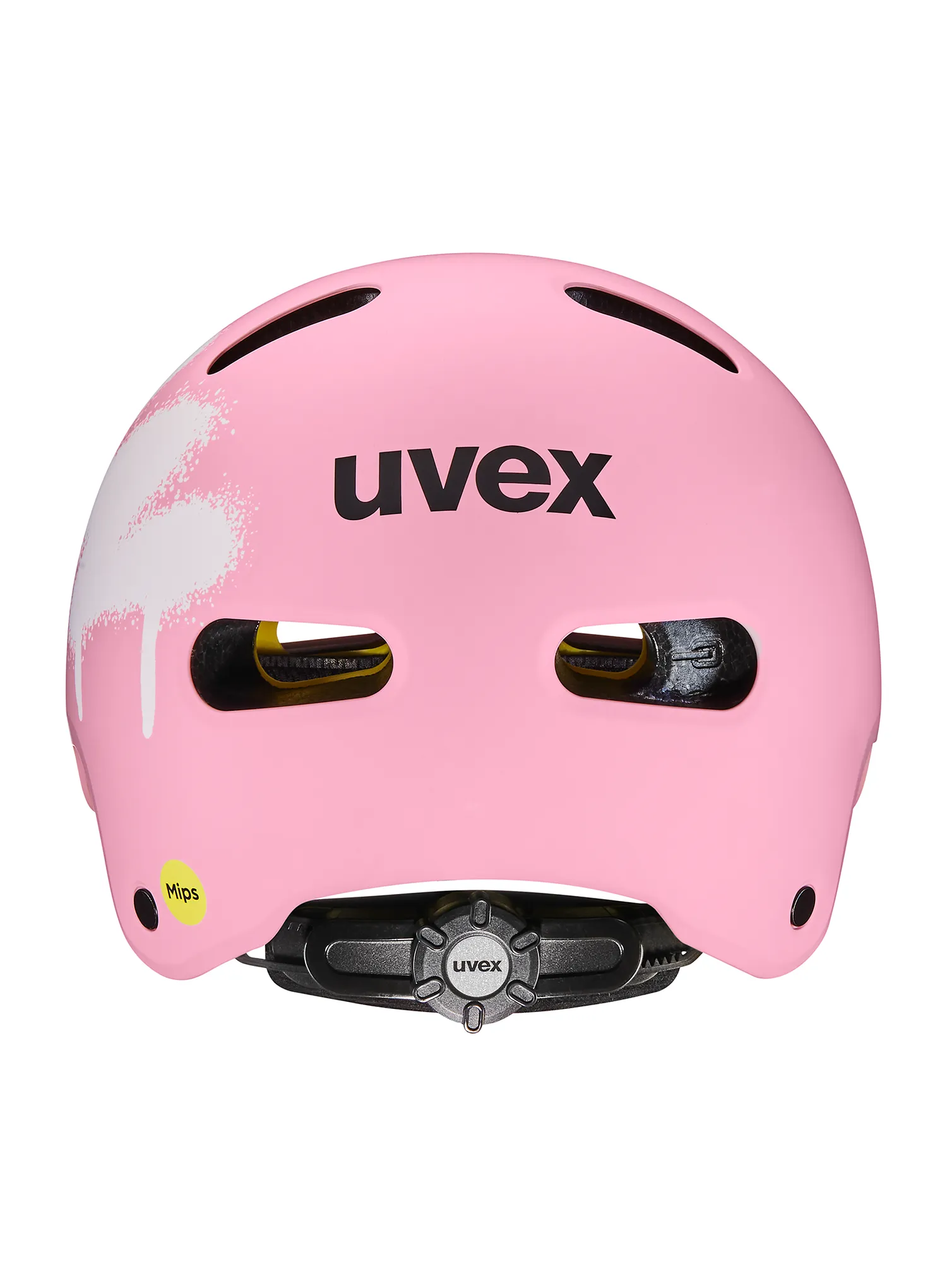 Fahrradhelm für Kinder Uvex Kid 4 Style Mips - spray strawberry matt