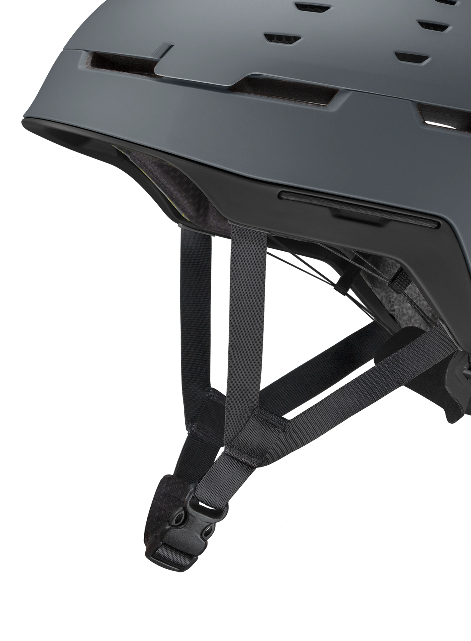 Skitourenhelm Smith Summit Mips - matte slate/black