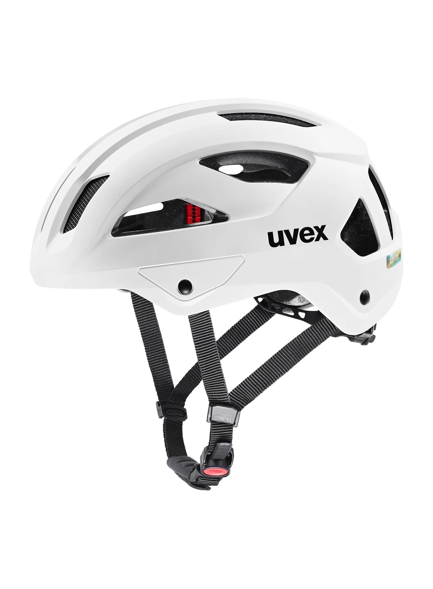 Rennradhelm Uvex Stride - white matt
