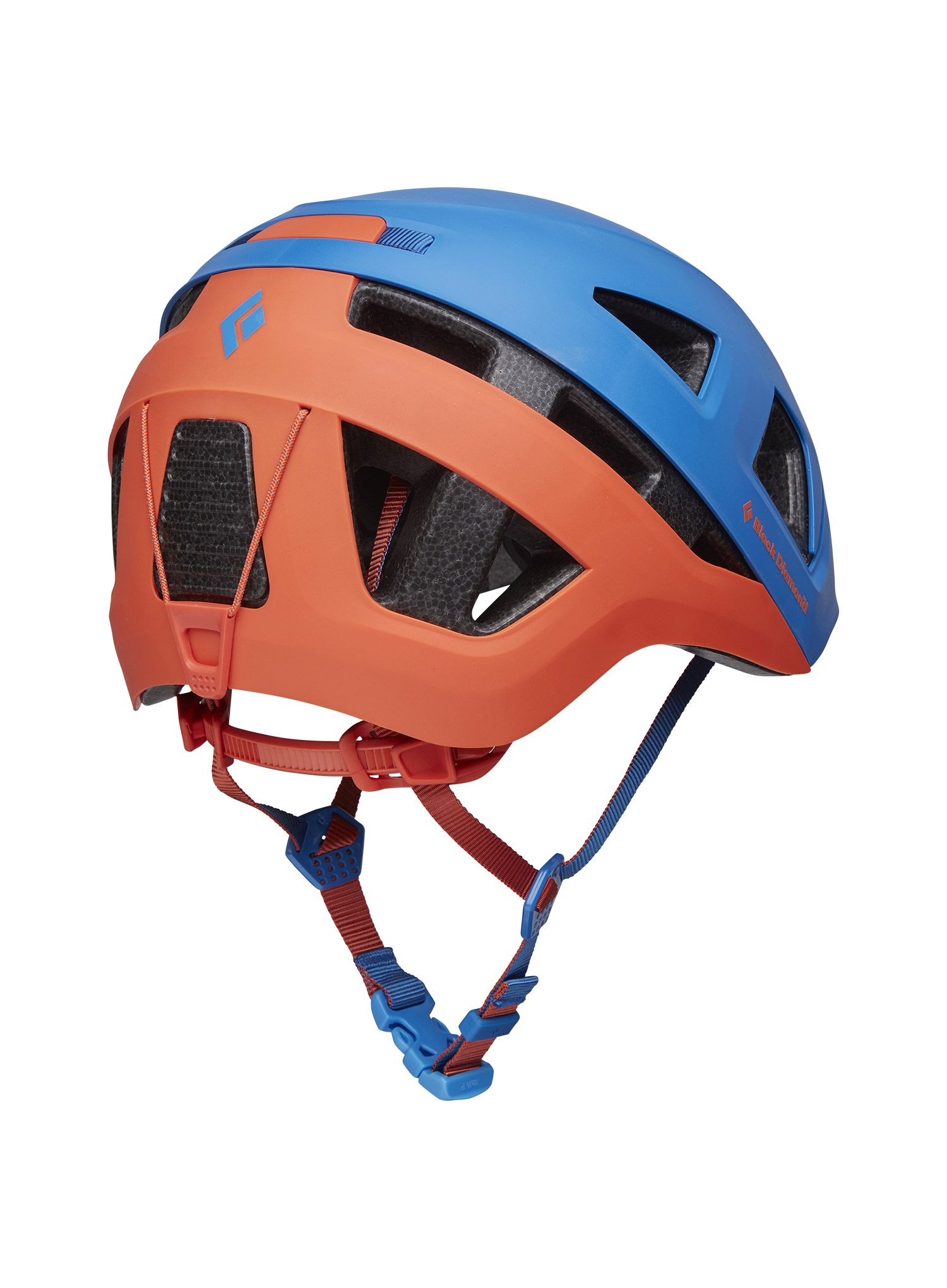 Kletterhelm Black Diamond Capitan Kid's - blue/persimmon