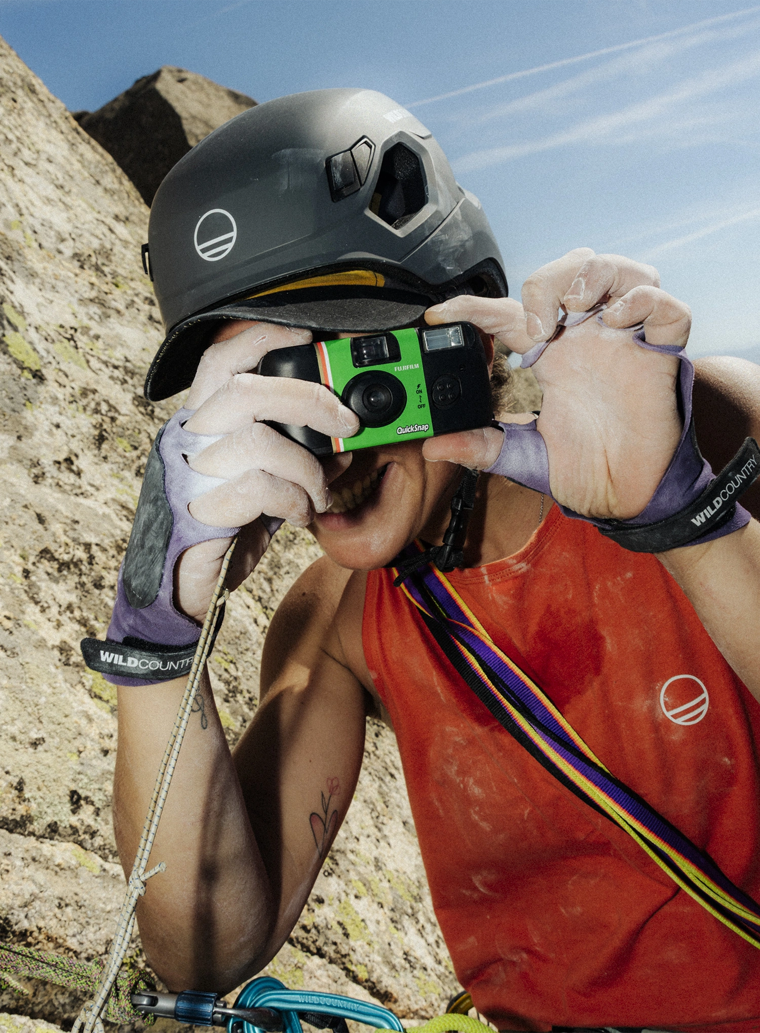 Kletterhelm Wild Country Movement Helmet - onyx