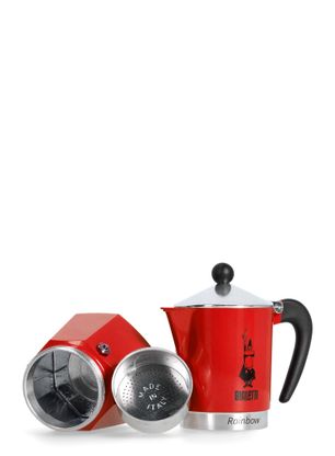Kaffeekanne Bialetti Rainbow 6TZ - red