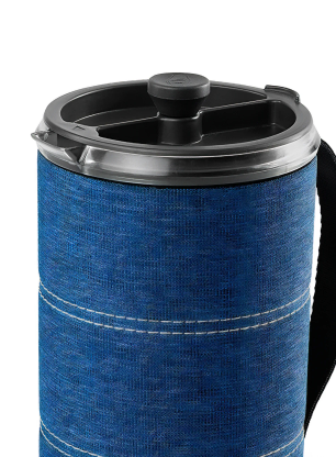 Kaffeekanne GSI Outdoors Javapress 30 oz (887 ml) - blue