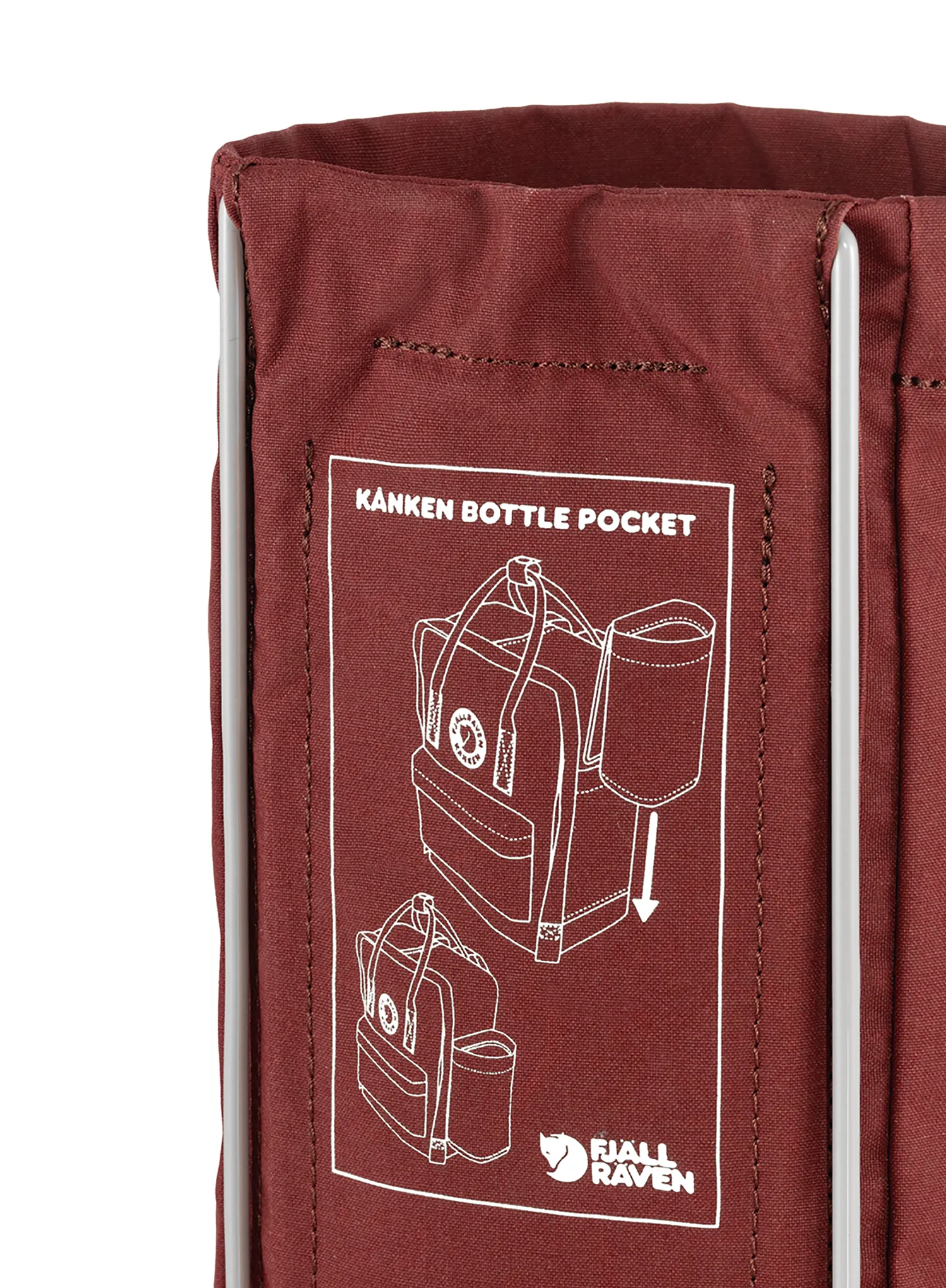 Flaschentasche Fjallraven Kanken Bottle Pocket - ox red