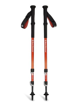 Alu-Stöcke Black Diamond Trail Back Trekking Poles - burnt sienna