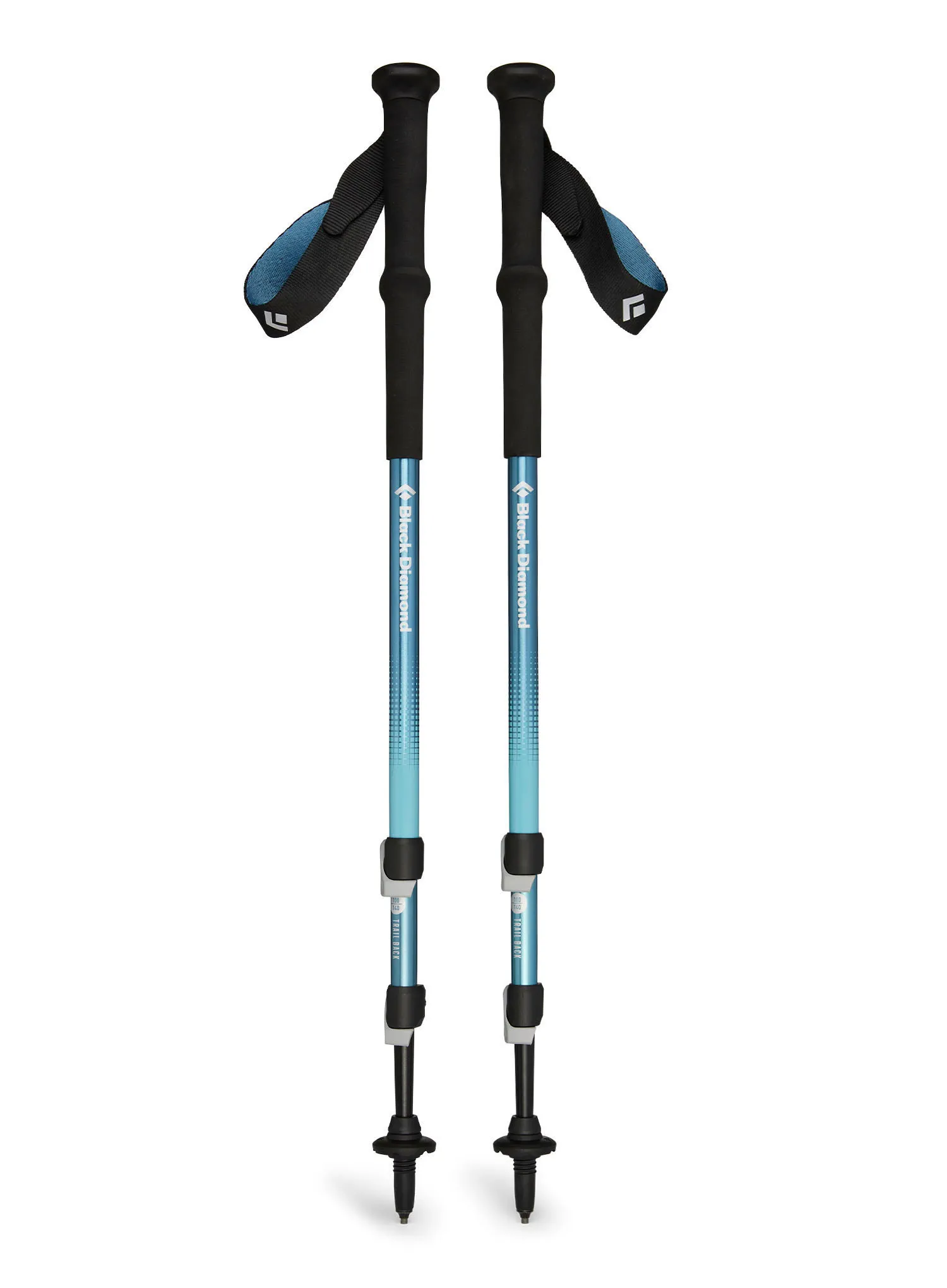 Alu-Stöcke Black Diamond Trail Back Trekking Poles - creek blue