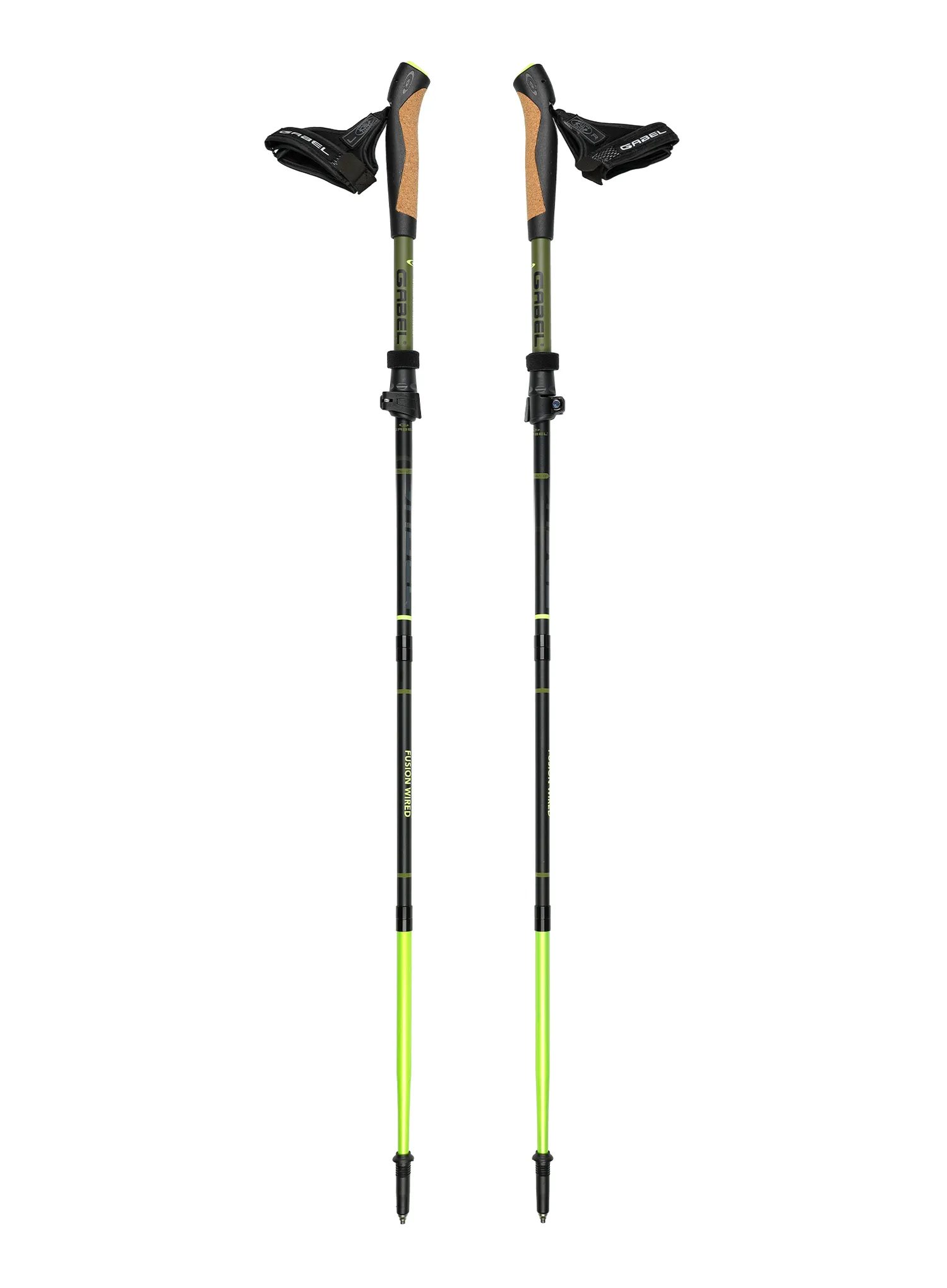 Alu-Stöcke Gabel Fusion Wired