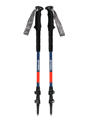 Alu-Stöcke Gabel Mont Blanc 4.0 - red
