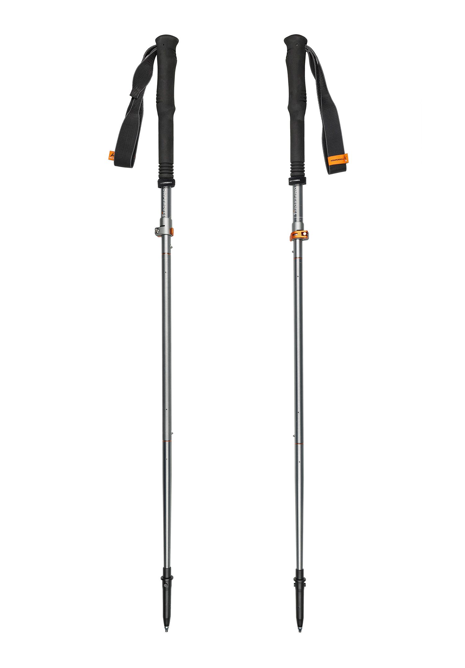 Laufstöcke Komperdell FX Lite TI Vario Compact - silver/orange