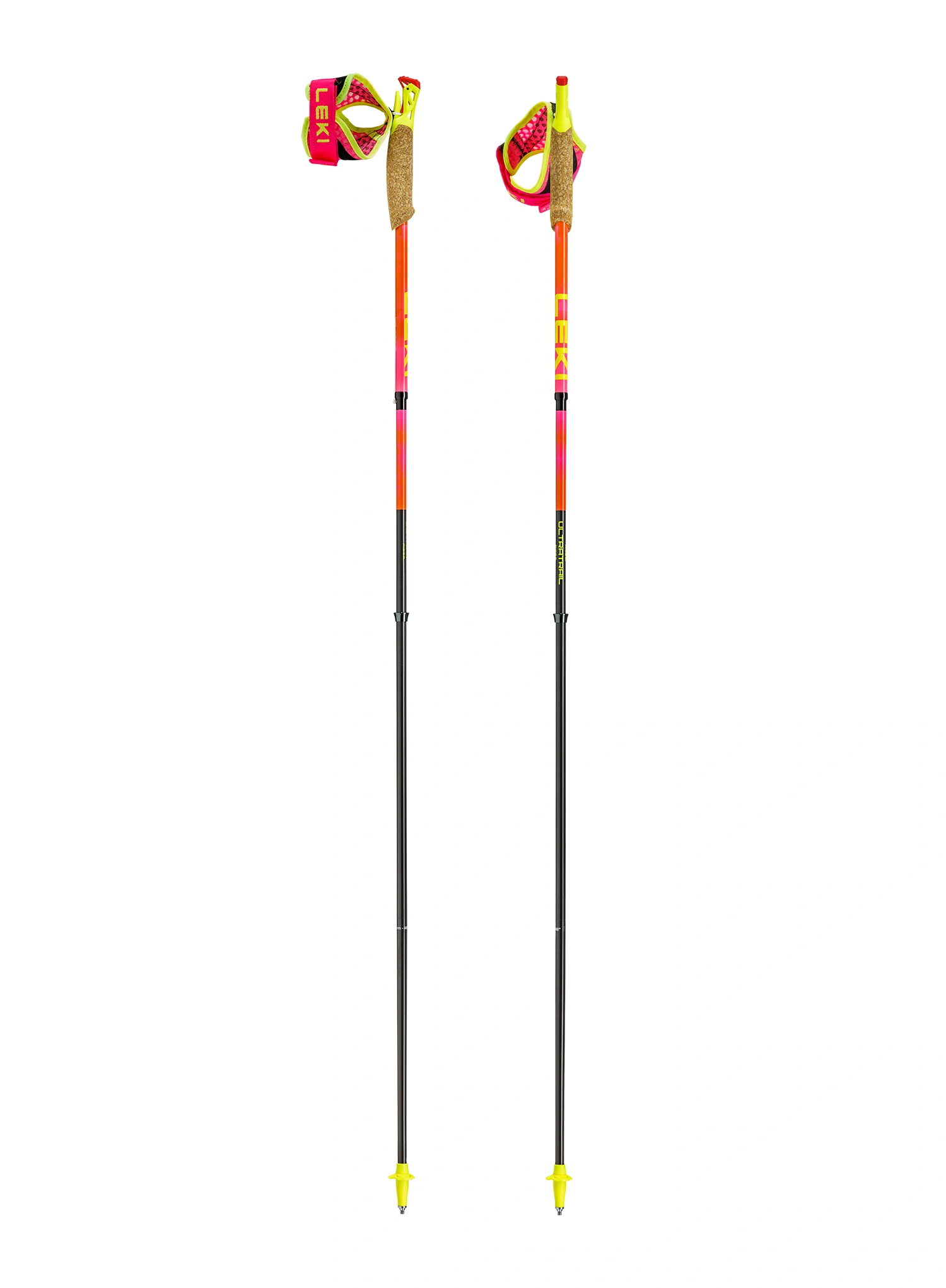 Laufstöcke Leki Ultratrail FX.One Superlite - pink/orange