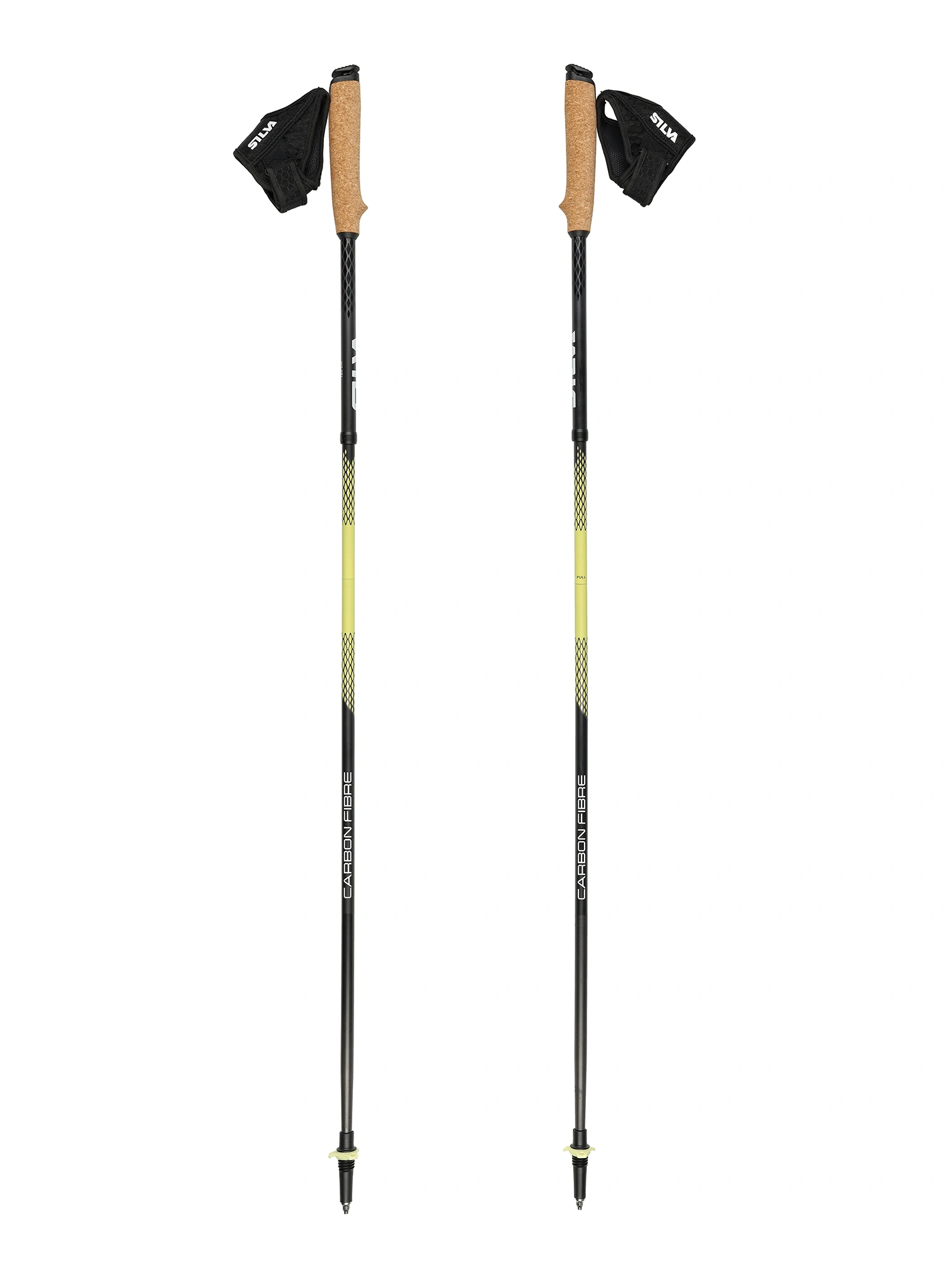Laufstöcke Silva Running Poles Carbon Z Fixed