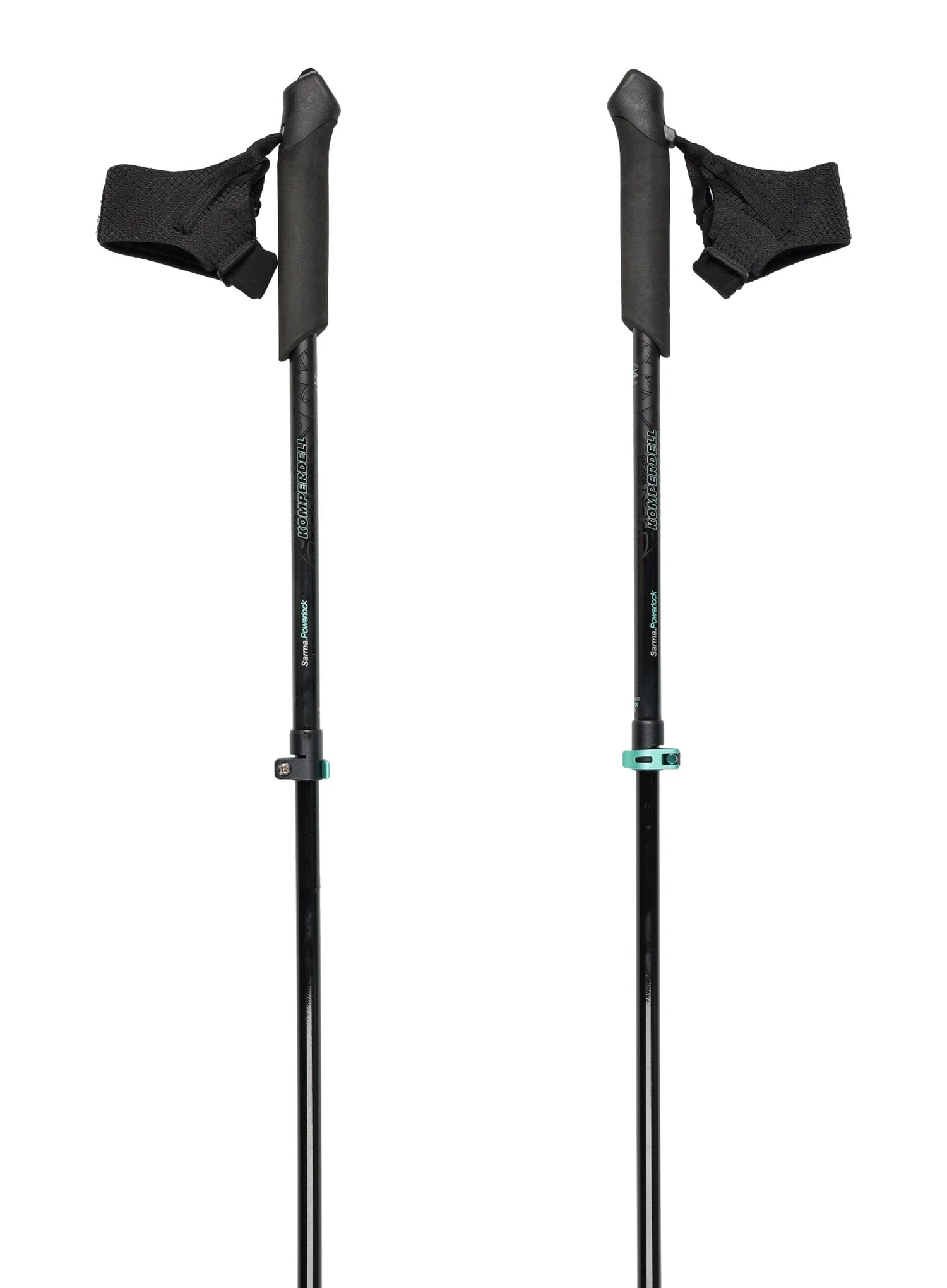 Nordic Walking Stöcke Komperdell Sarma Powerlock - black