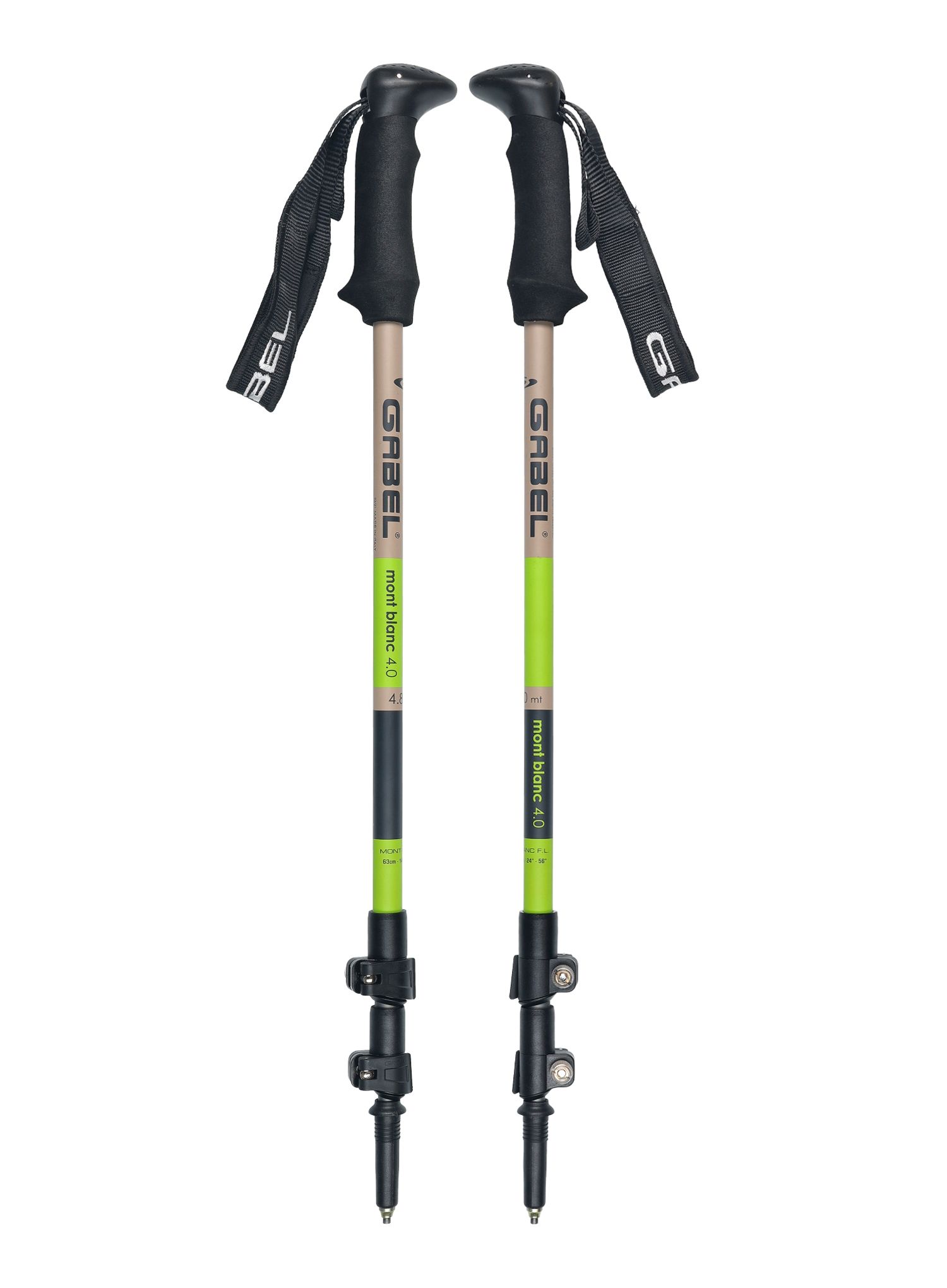 Alu-Stöcke Gabel Mont Blanc 4.0 - green