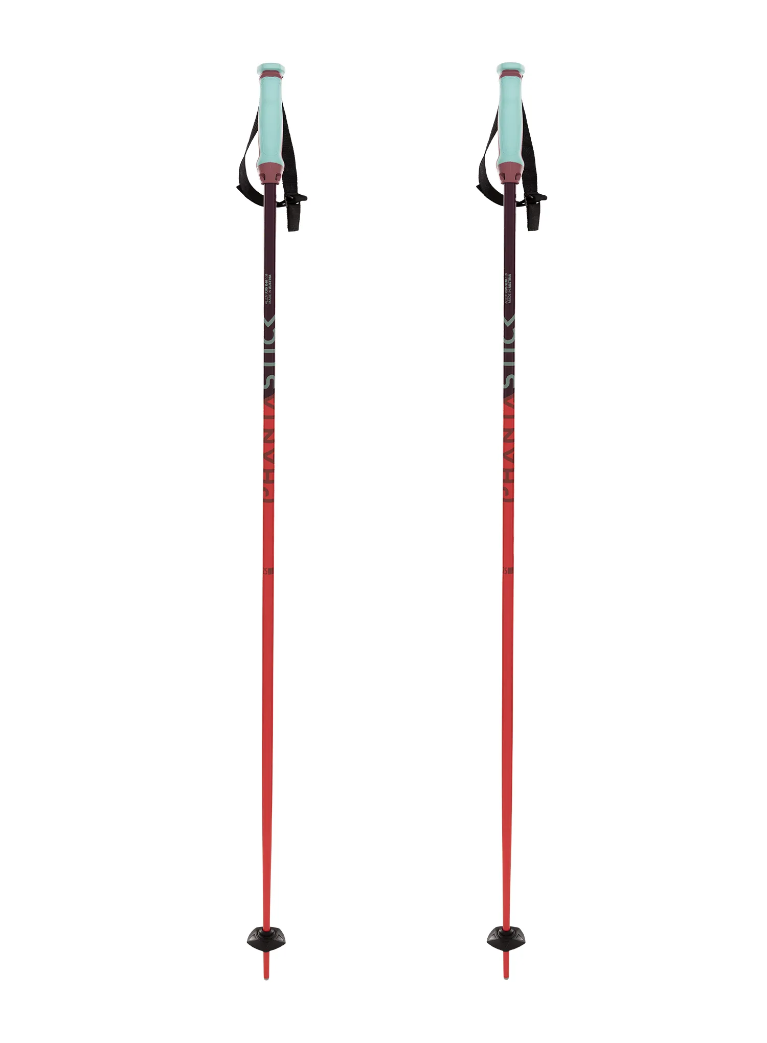 Skistöcke Volkl Phantastick 16 mm - red
