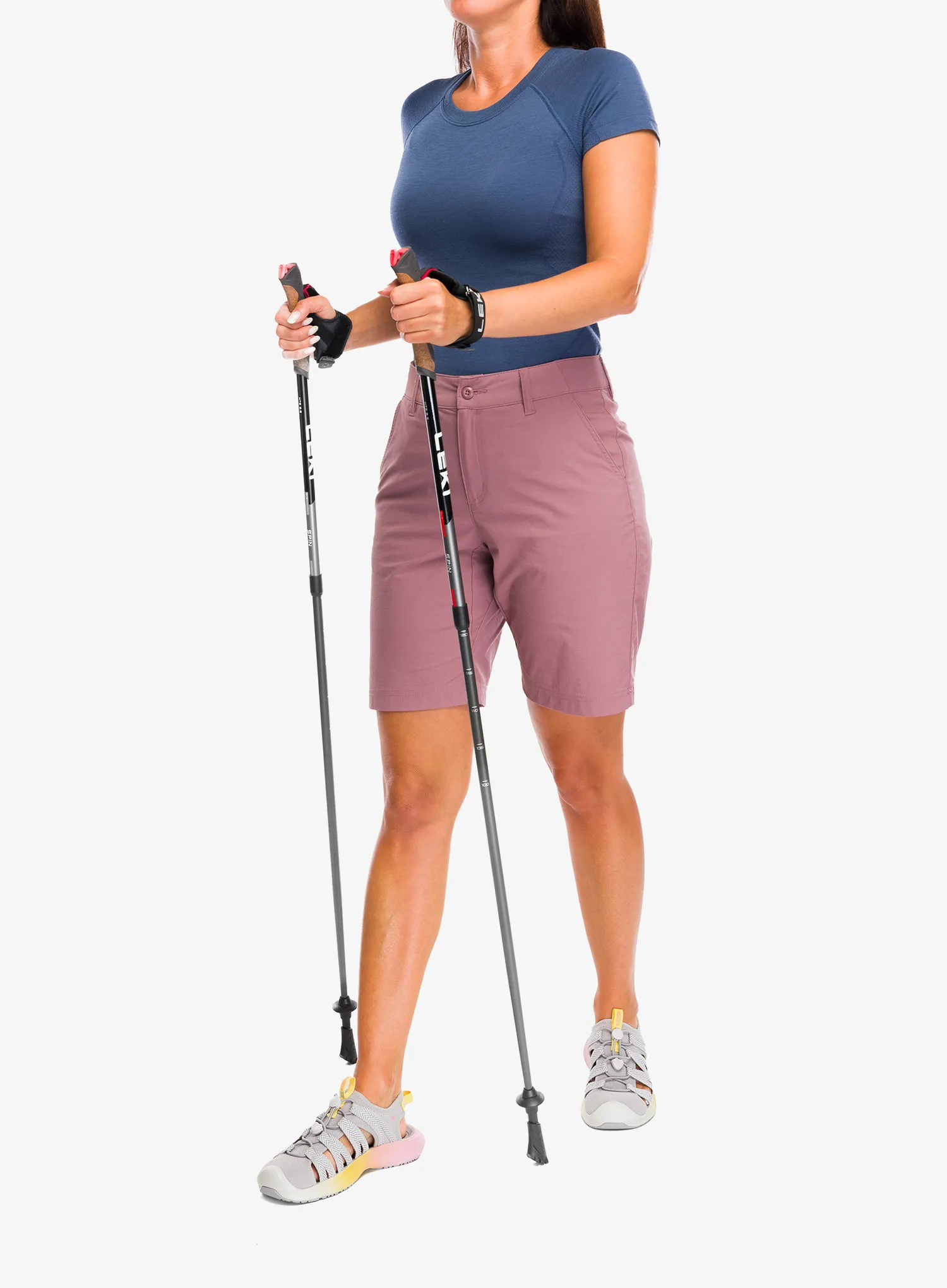 Nordic Walking Stöcke Leki Spin - black