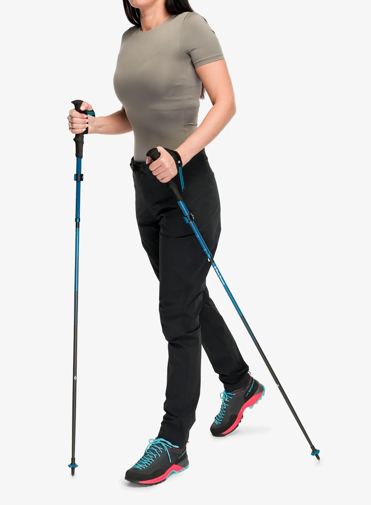 Trekkingstöcke Black Diamond Distance Carbon FLZ - desert sky