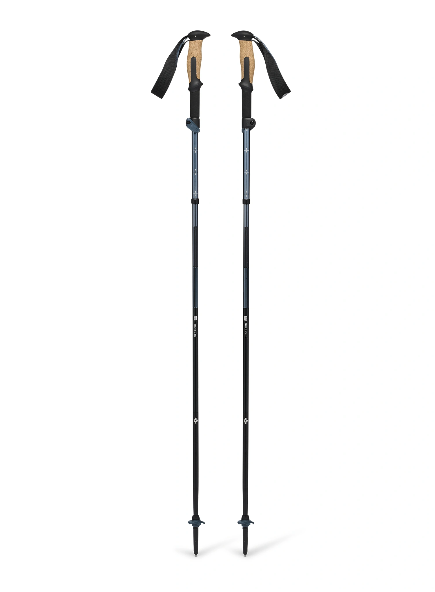 Trekkingstöcke Black Diamond Trail Vista FLZ Trekking Poles - midnight blue
