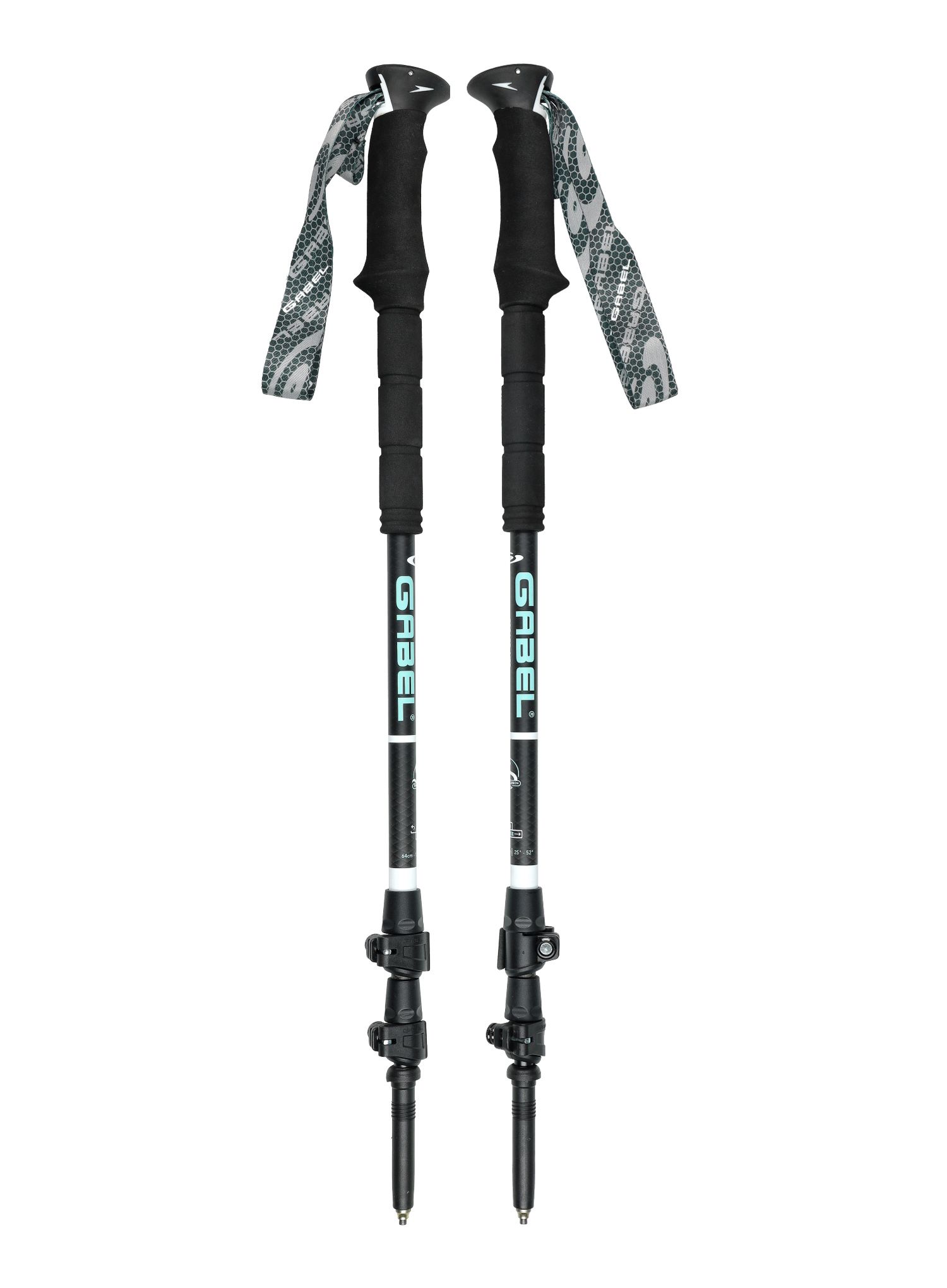 Trekkingstöcke Gabel Escape Carbon Tour Lite