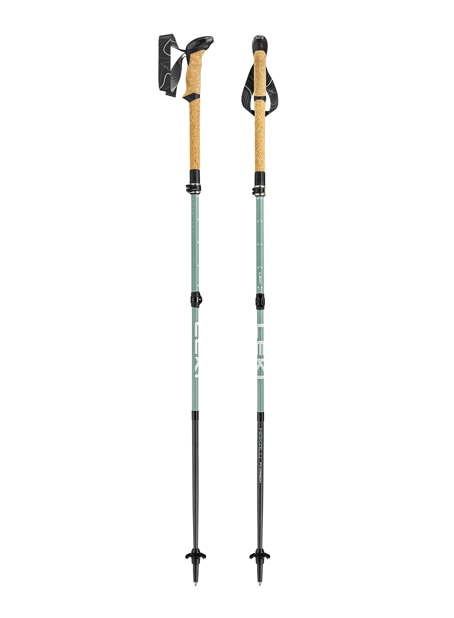 Trekkingstöcke Leki Makalu FX Carbon - mint