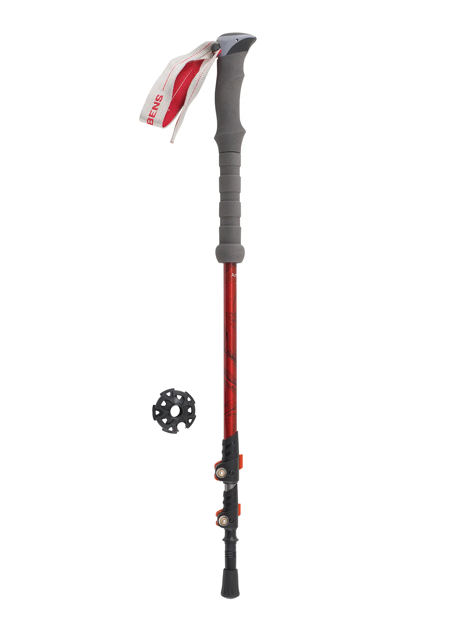 Trekkingstöcke Robens Grasmere T7 - red