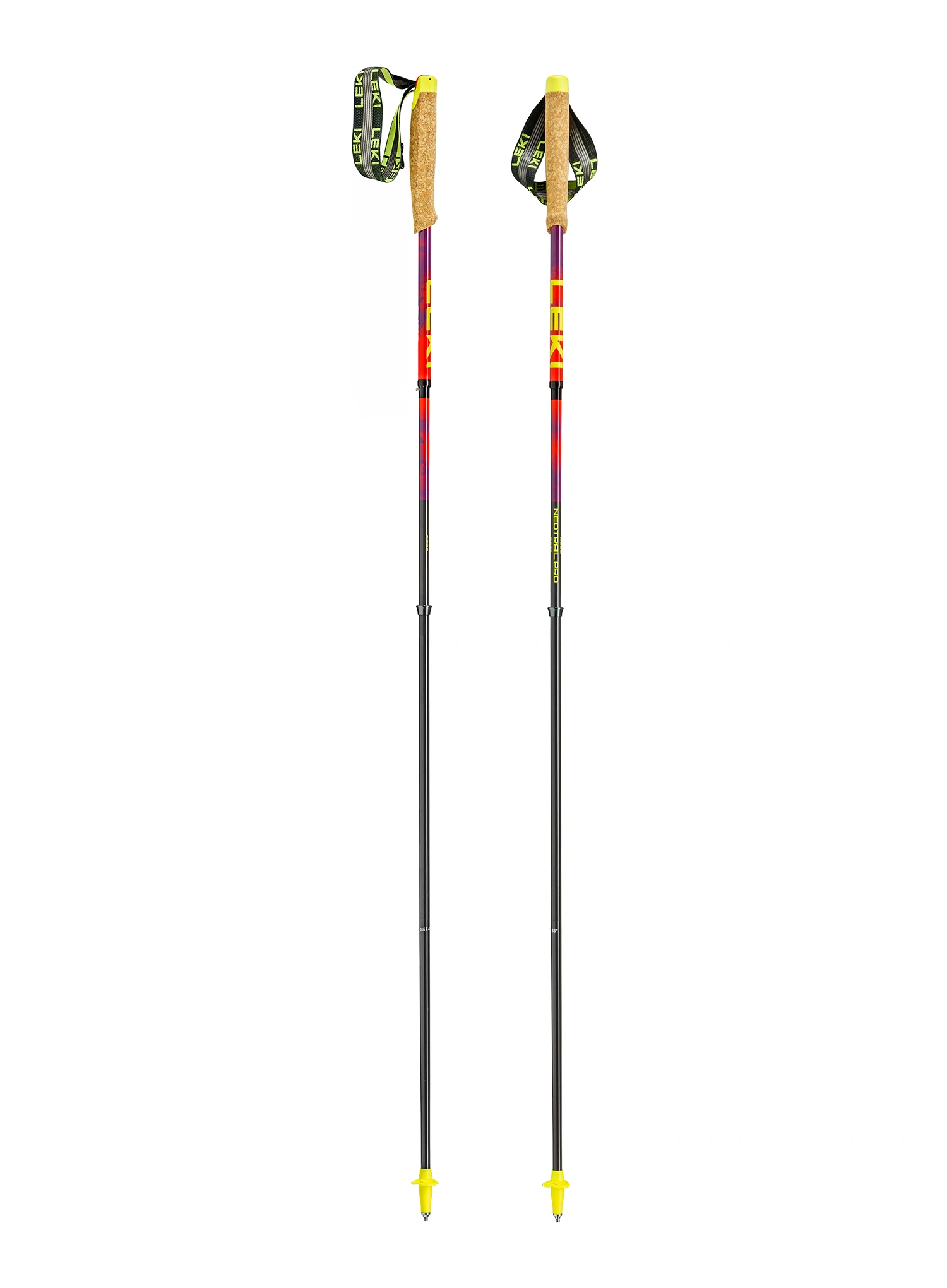 Carbon-Stöcke Leki Neotrail Pro FX.ONE Superlite - red/violet