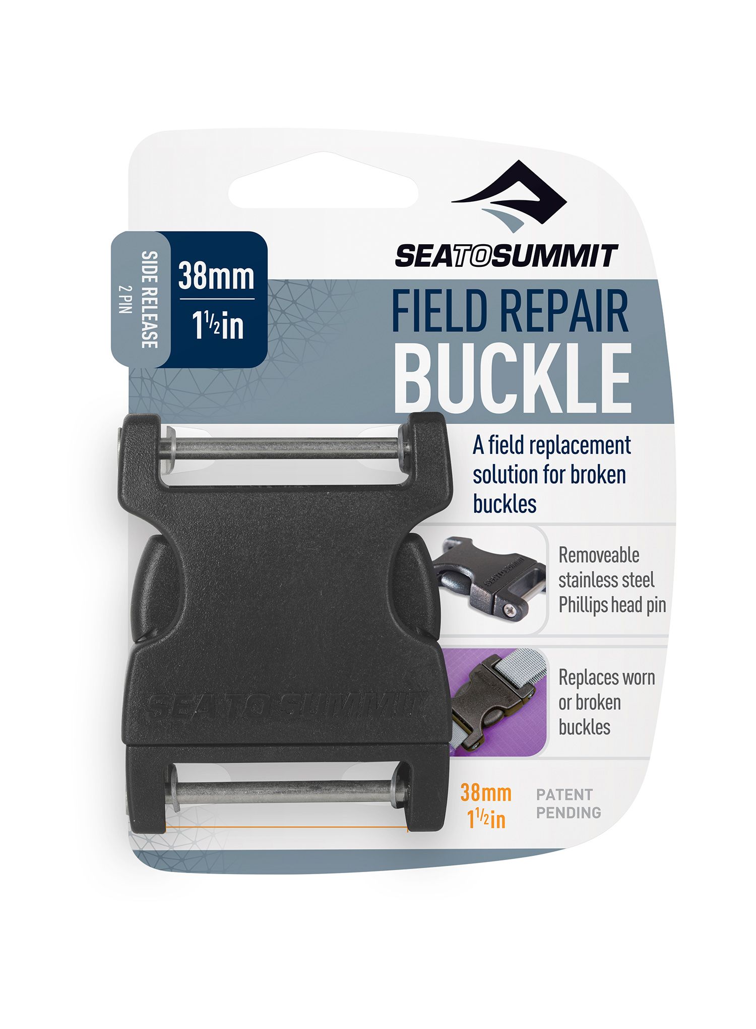 Schnalle Sea To Summit Field 38 mm SR 2 Pin