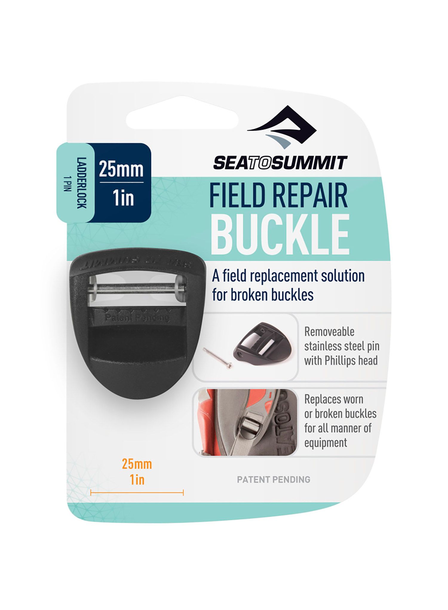 Schnalle Sea To Summit Field Repair Buckle 25mm