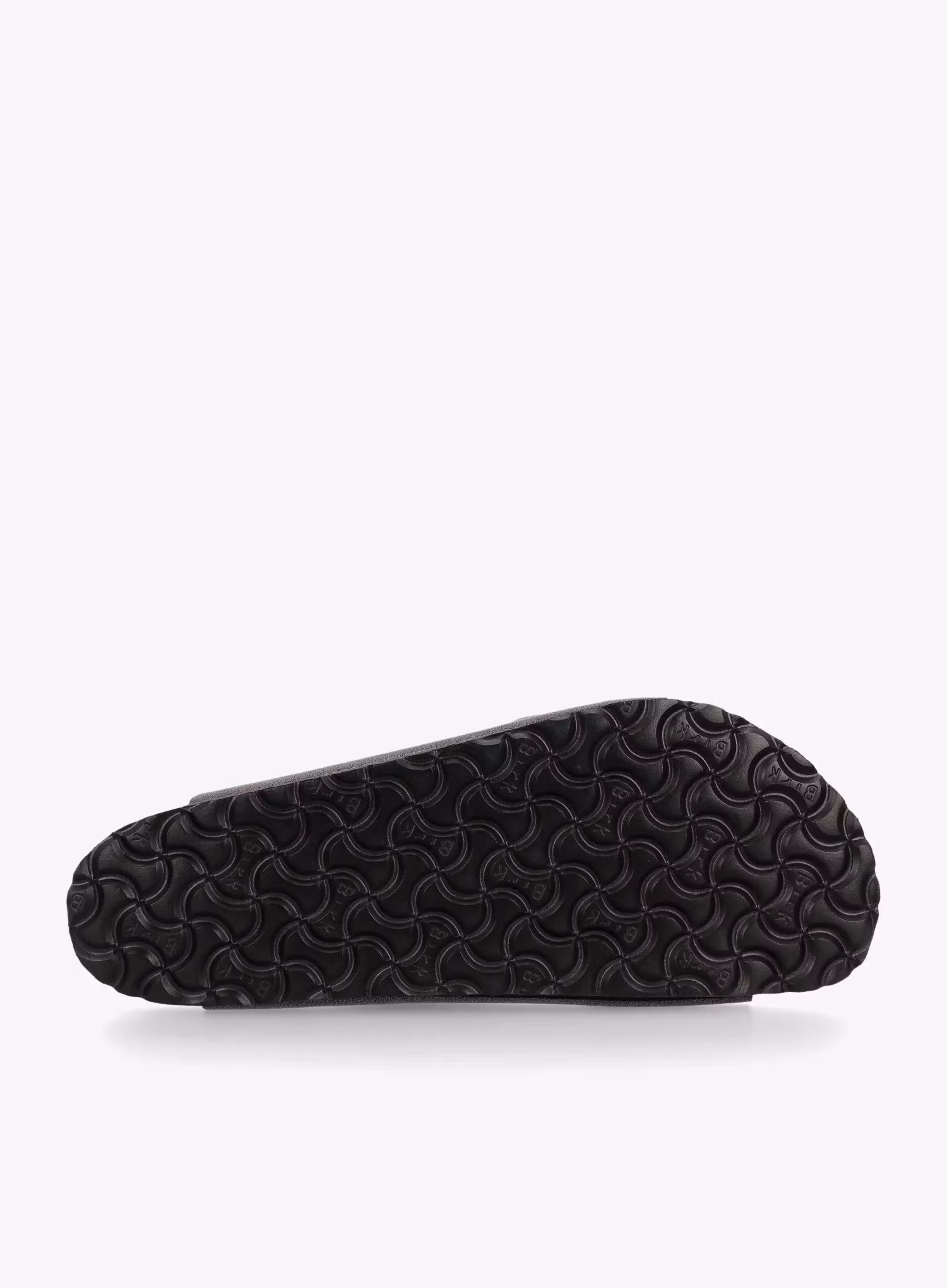 Pantoletten Birkenstock Arizona Birko-Flor Nubuk - velvet gray