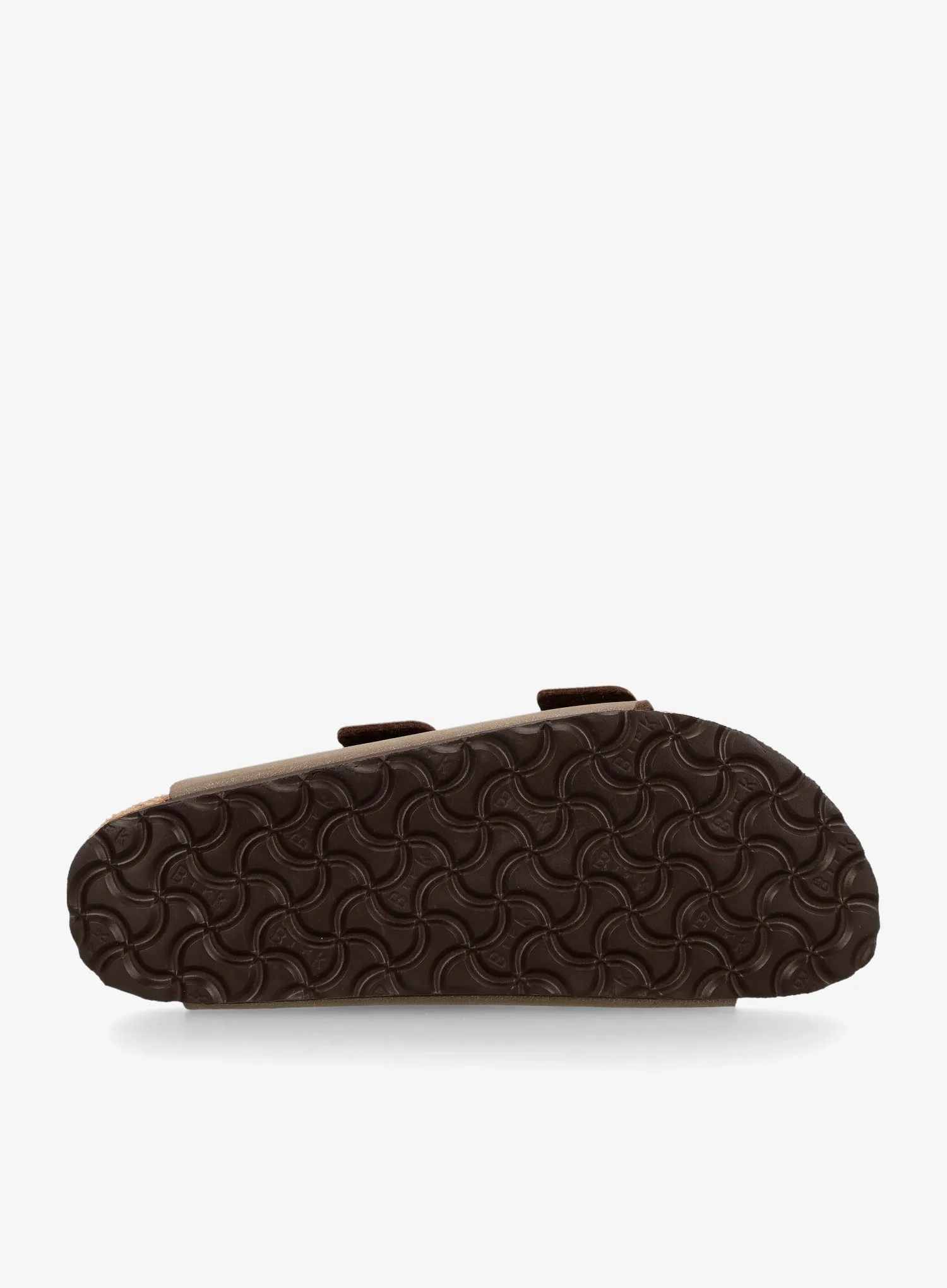 Pantoletten Damen Birkenstock Arizona Birko-Flor Nubuk - mocca