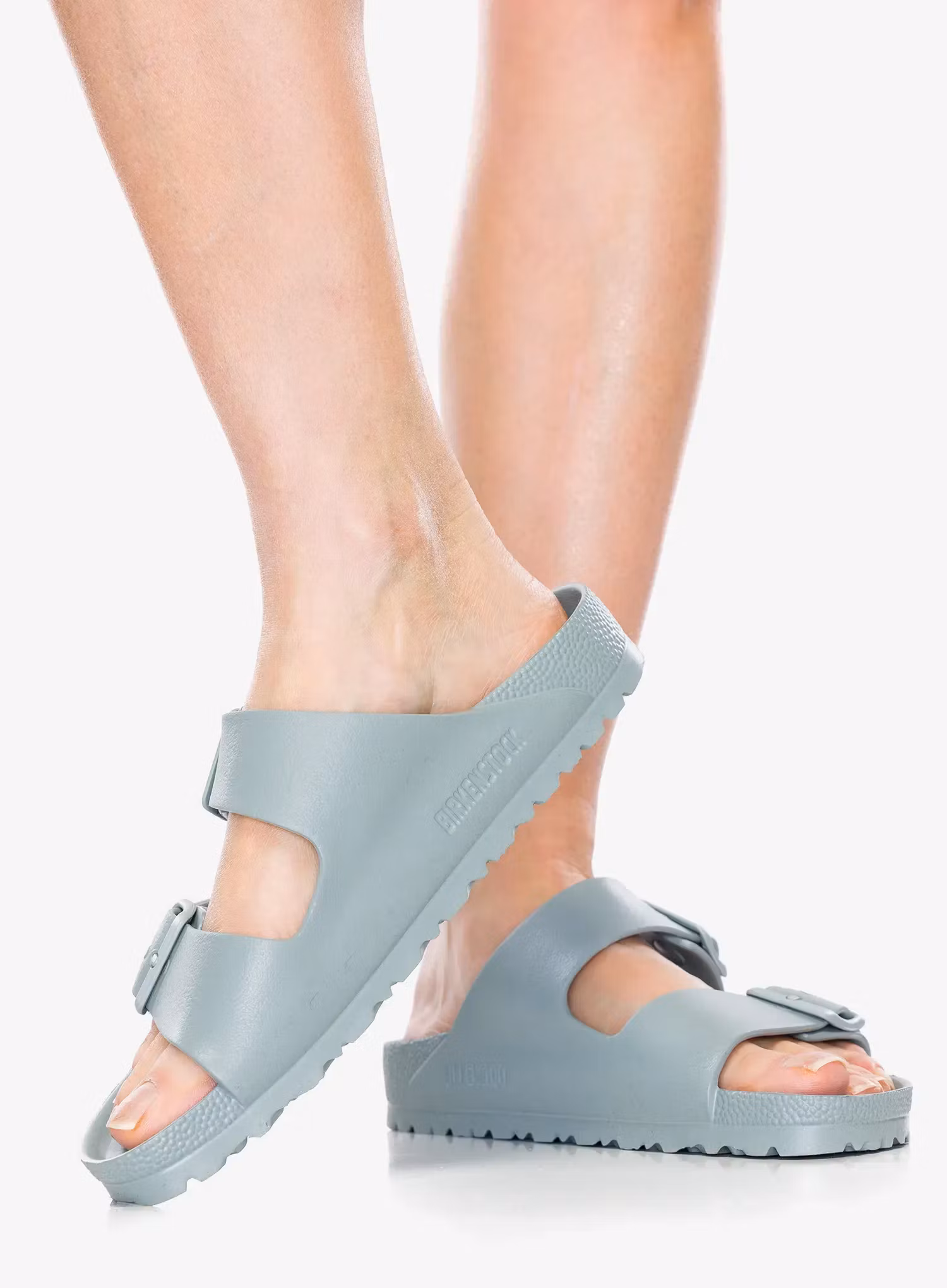 Pantoletten Damen Birkenstock Arizona EVA - pure sage