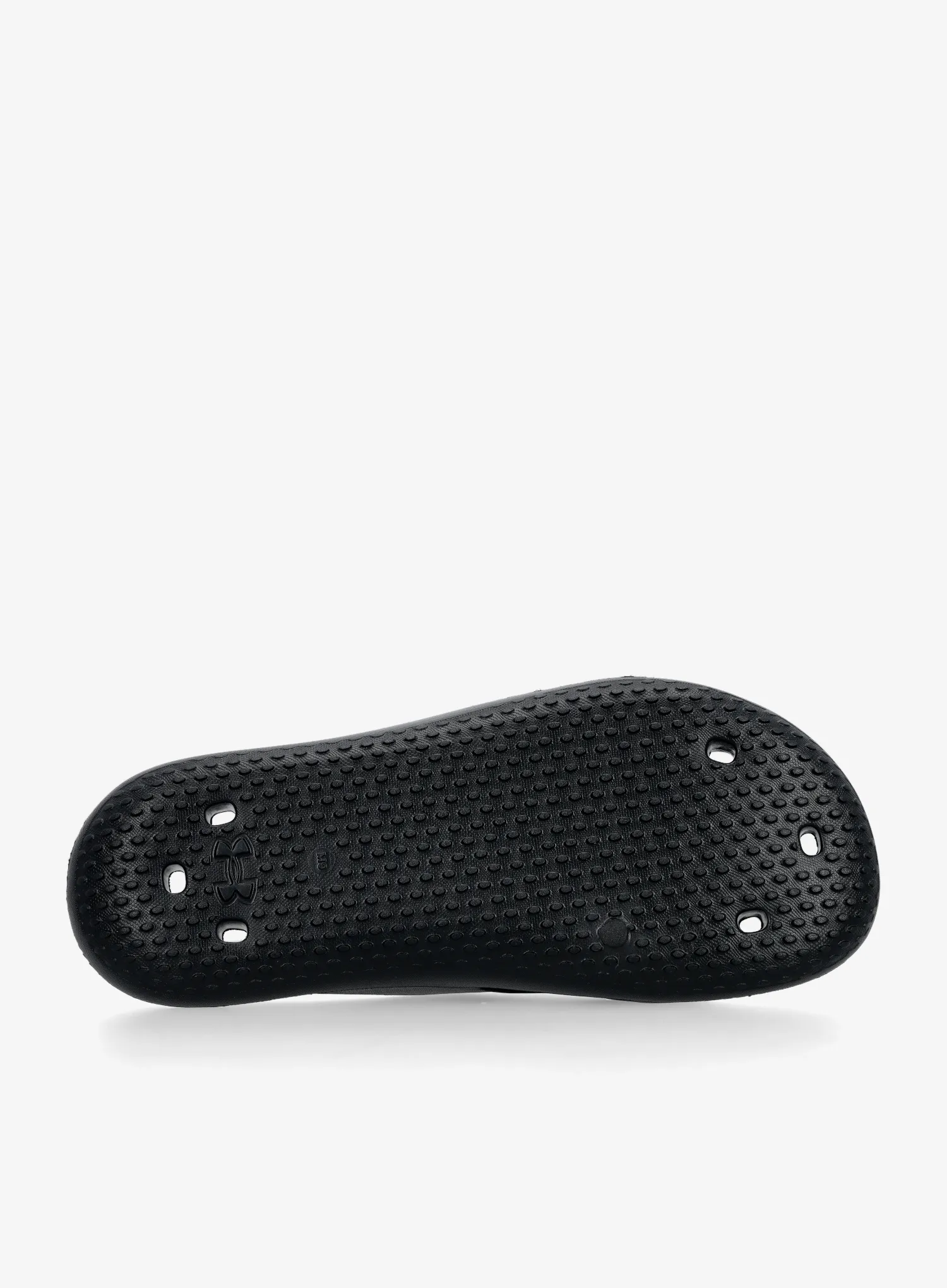 Pantoletten Under Armour Locker V SL - black/black/black