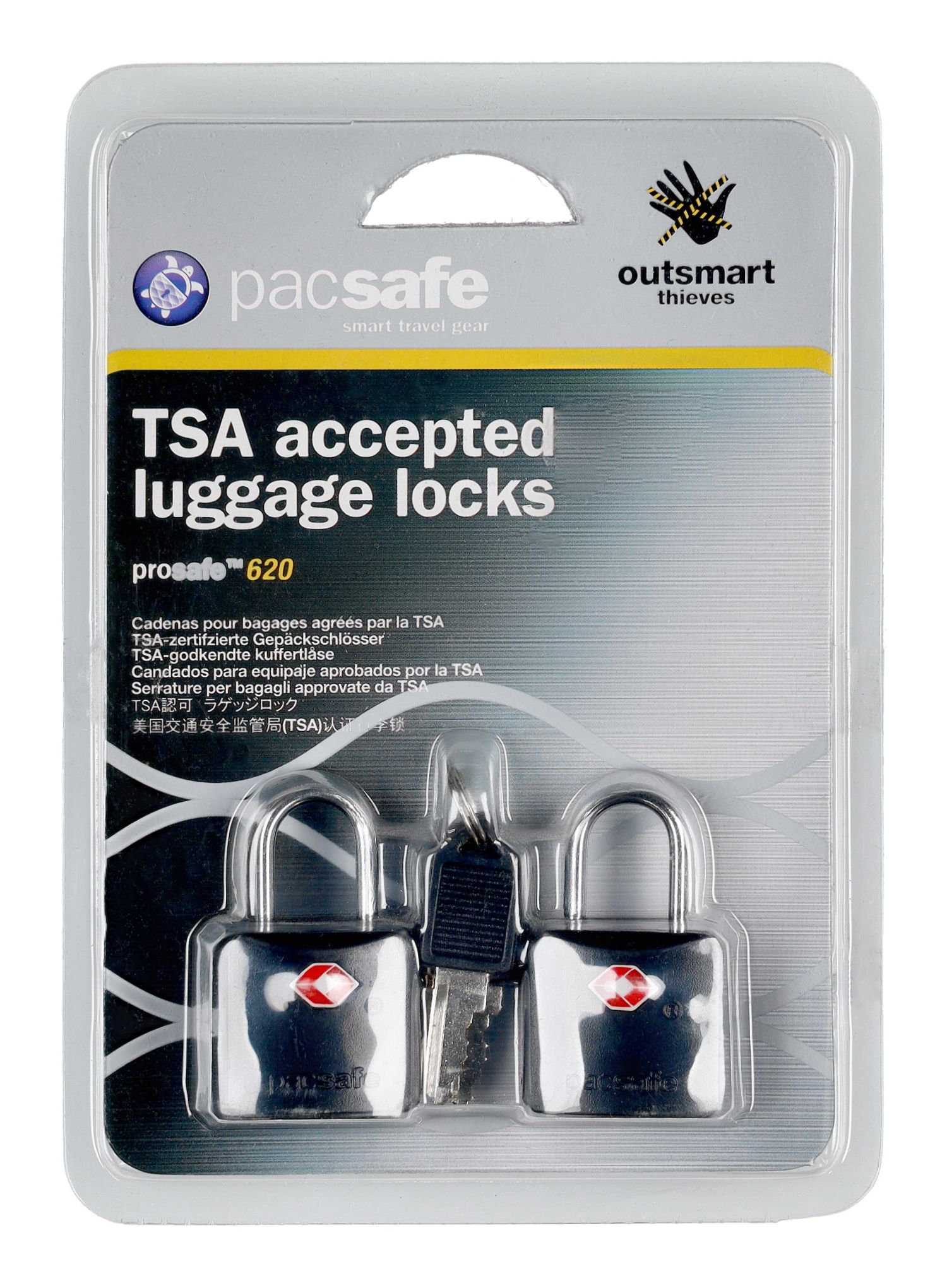Vorhängeschlösser Pacsafe Prosafe 620 - black