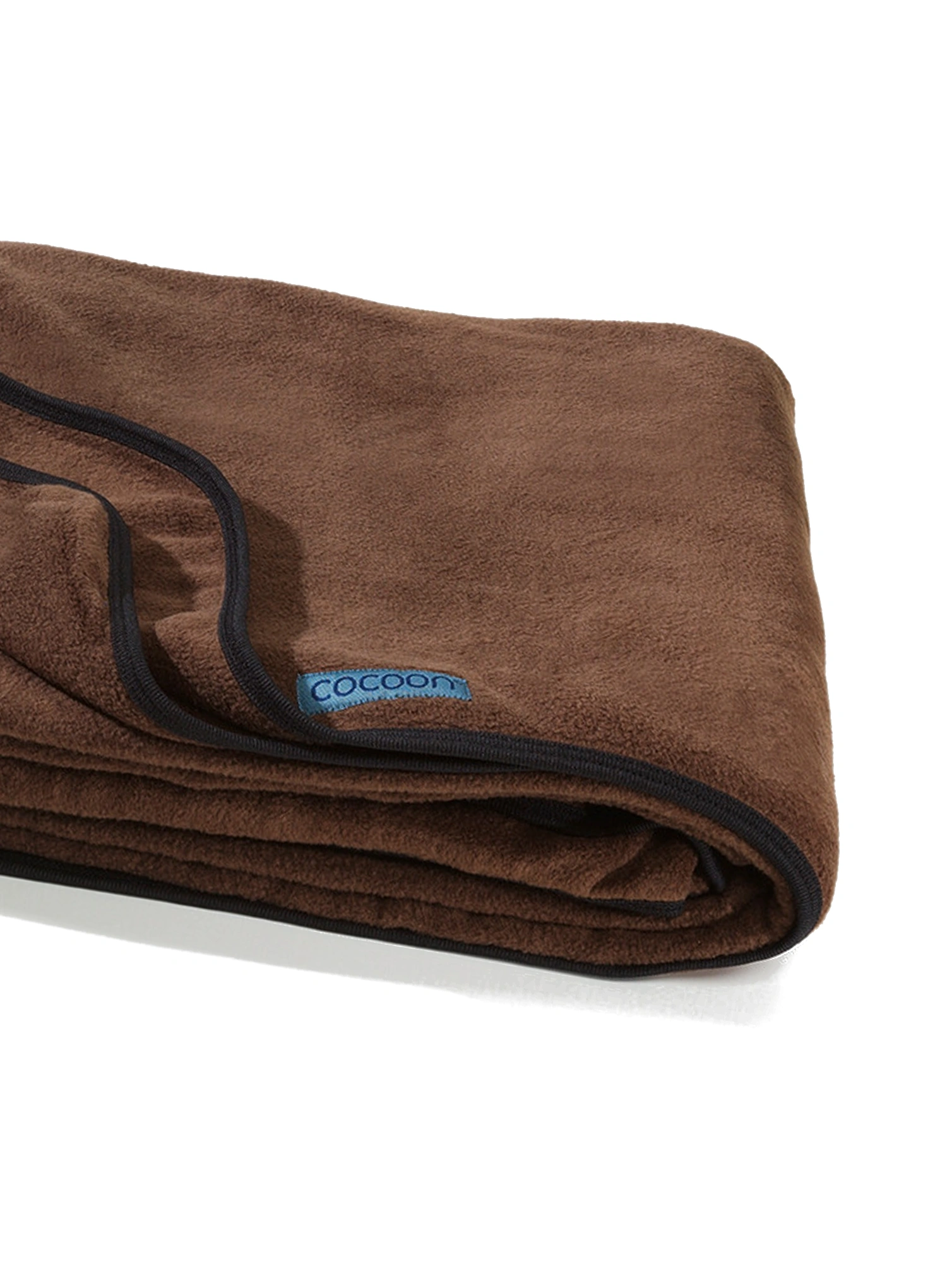 Decke Cocoon Fleece Blanket - chocolate brown