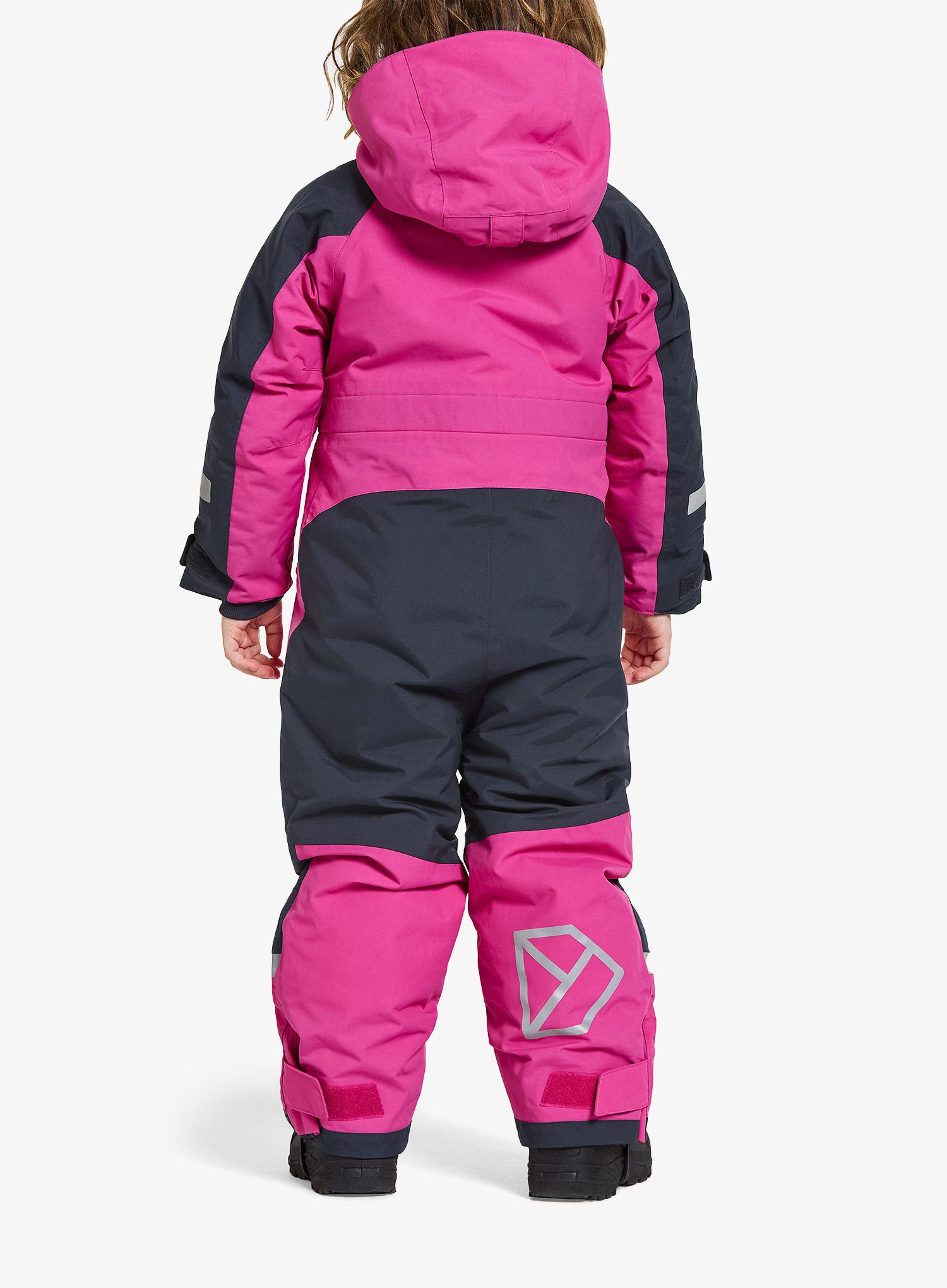 Mädchen-Overall Didriksons Neptun Coverall 3 - plastic pink