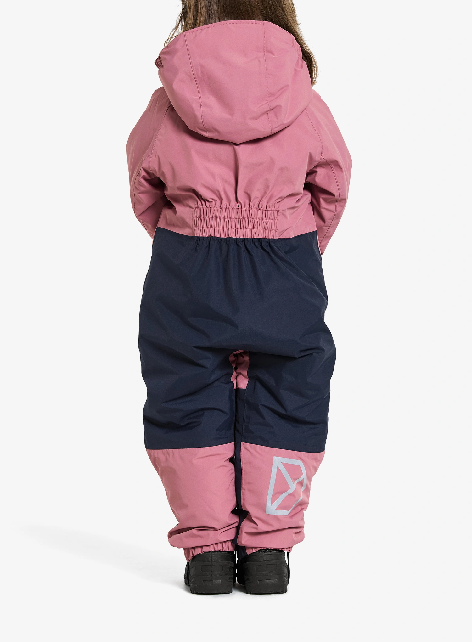 Mädchen-Overall Didriksons Talvi Cover - heather pink