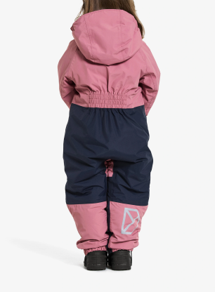 Mädchen-Overall Didriksons Talvi Cover - heather pink