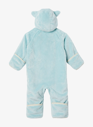 Kinder Overall Columbia Foxy Baby Sherpa Bunting - aqua haze/chalk