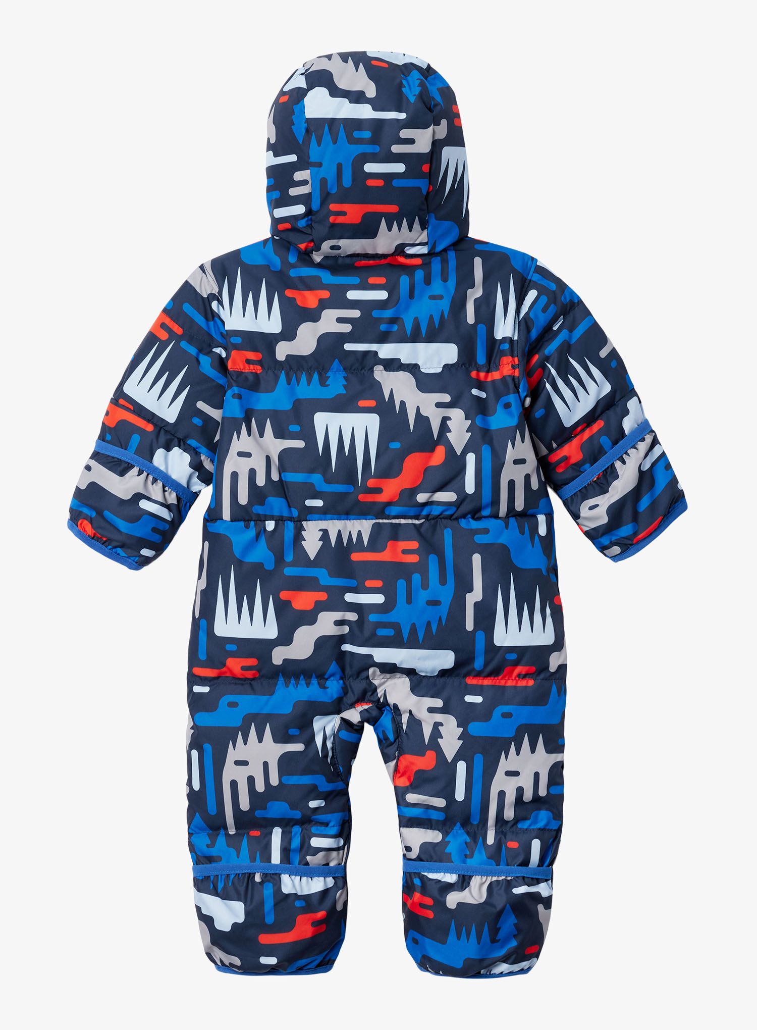 Kinder Overall Columbia Snuggly Bunny II Bunting - collegiate navy highland/indig