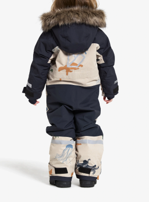 Kinder Overall Didriksons Bjarven Cov Se 2 - winter ocean multi reflex