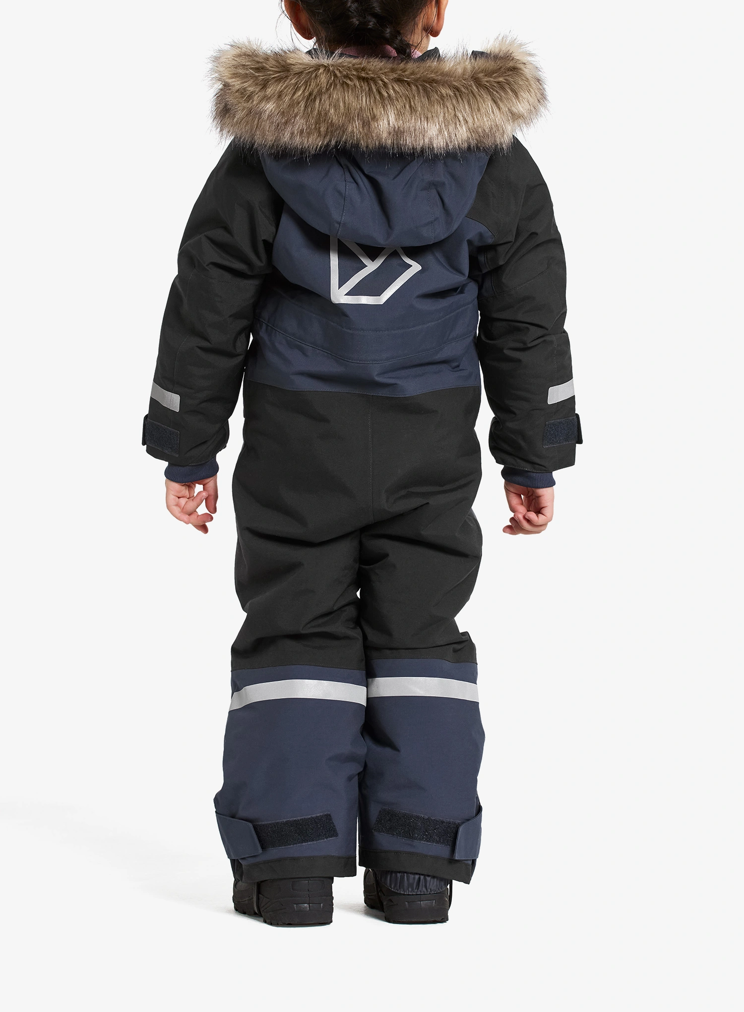 Kinder Overall Didriksons Bjarven Cover 4 - navy