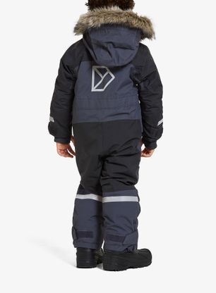 Kinder Overall Didriksons Bjarven Coverall 3 - navy