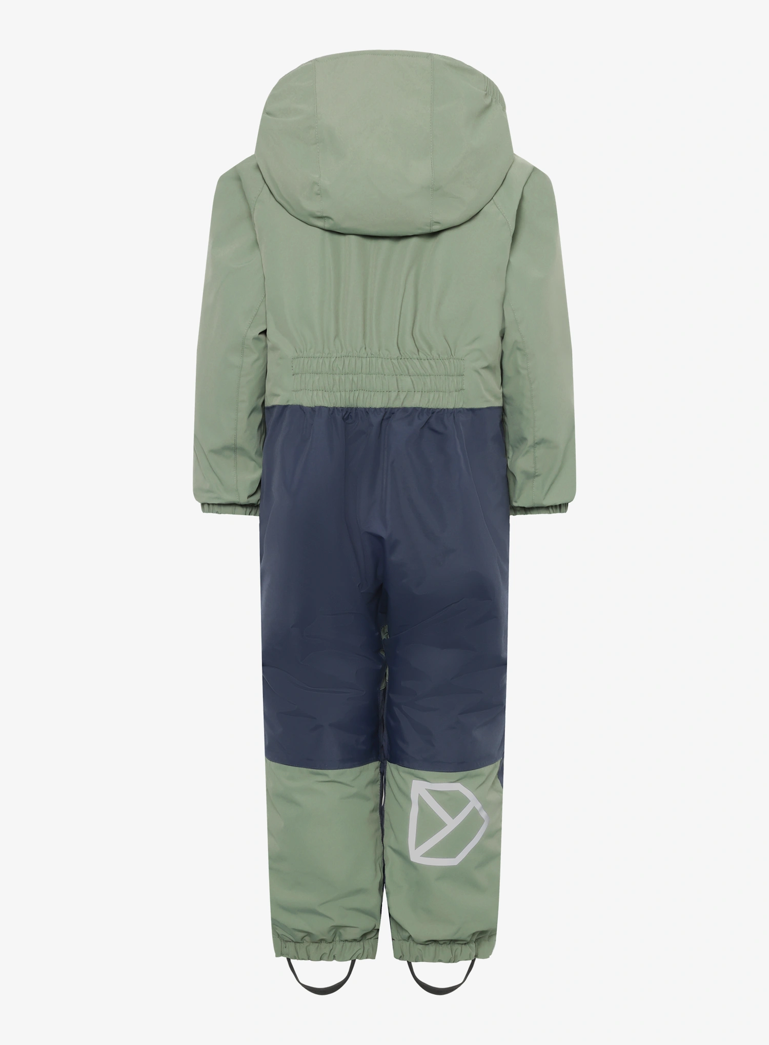Kinder Overall Didriksons Talvi Cover - light moss