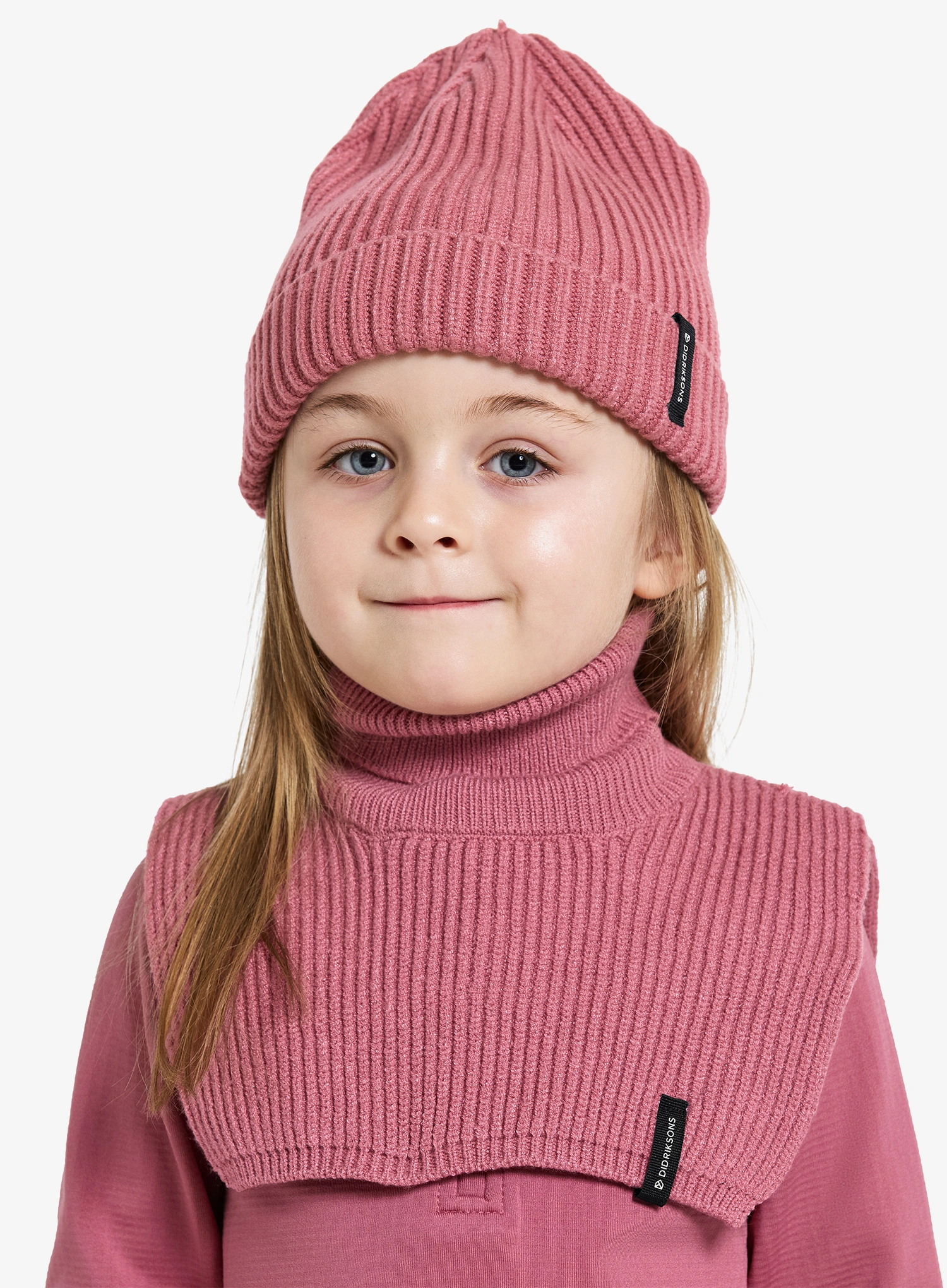 Kinderschornstein Didriksons Delfinen Scarf 2 - heather pink