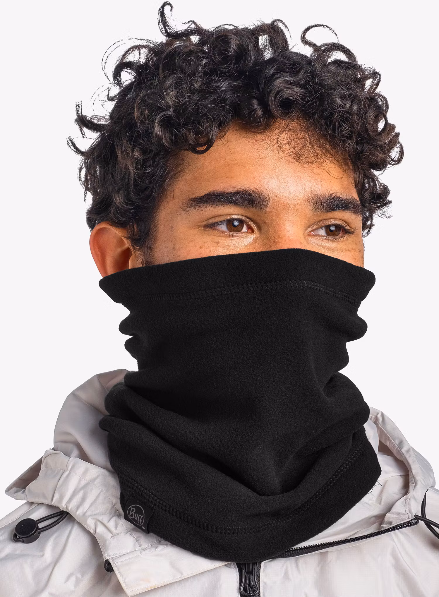 Schlauchschal Buff Polar Neckwarmer - solid black
