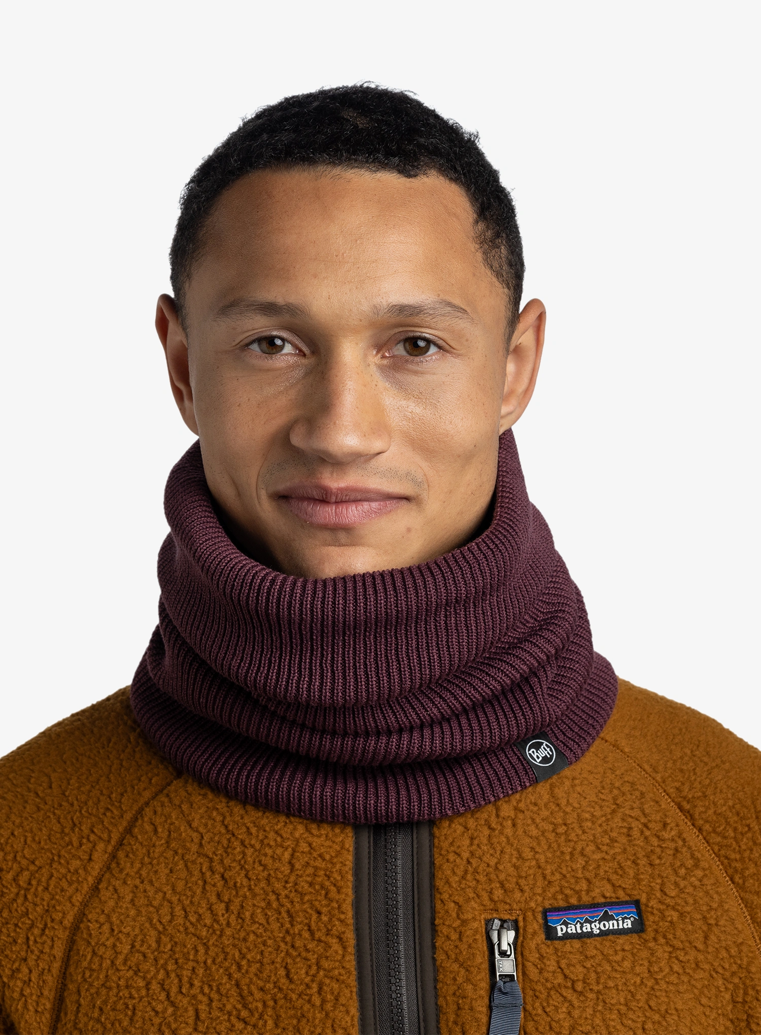 Schlauchschal Buff Renvi - burgundy