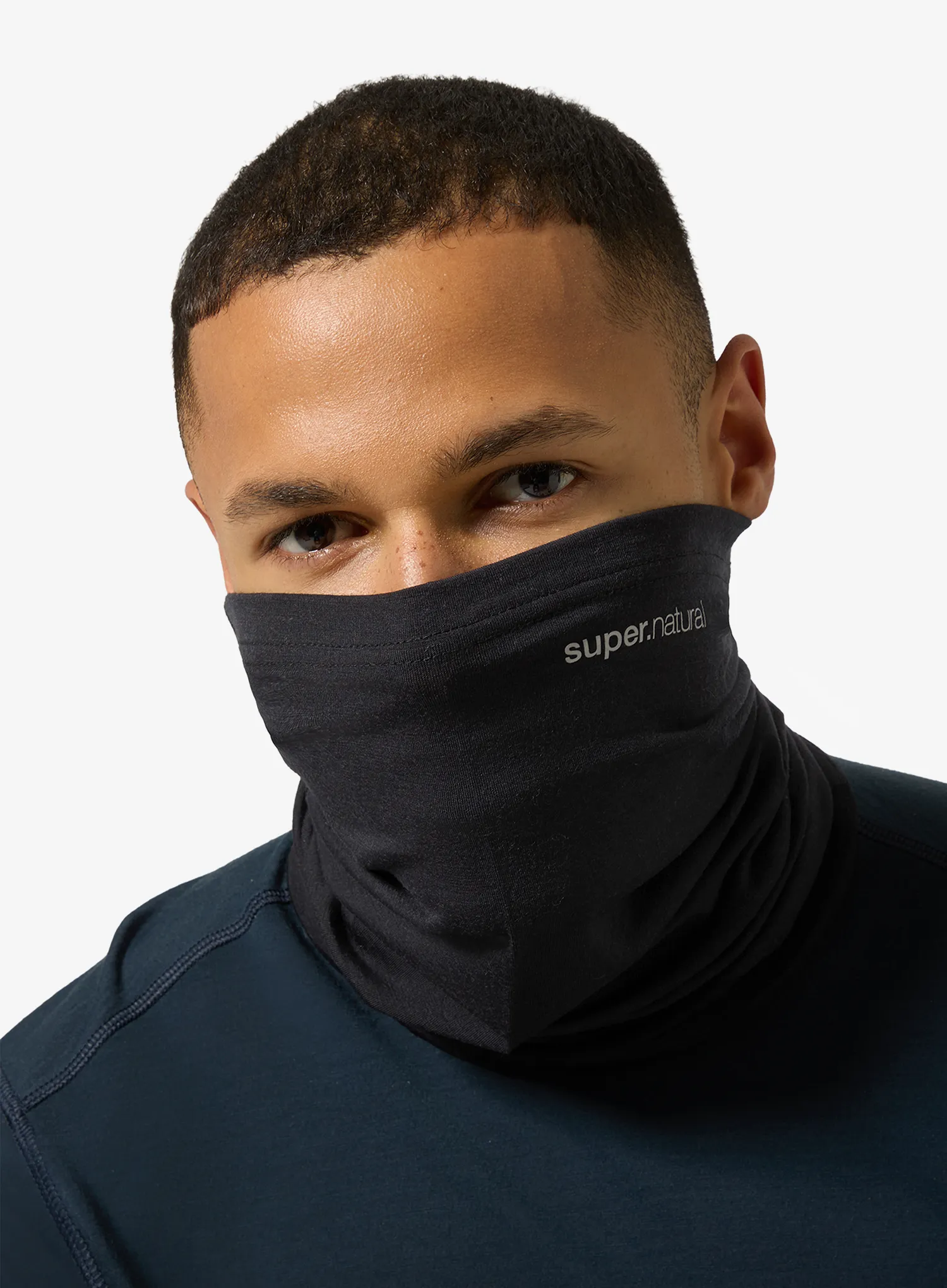 Schlauchschal Super.natural Wanderlust Neckwarmer - jet black