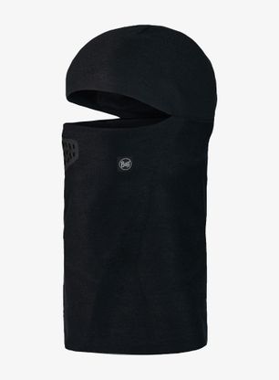 Sturmhaube Kinder Buff Thermonet Hinged Balaclava - solid black