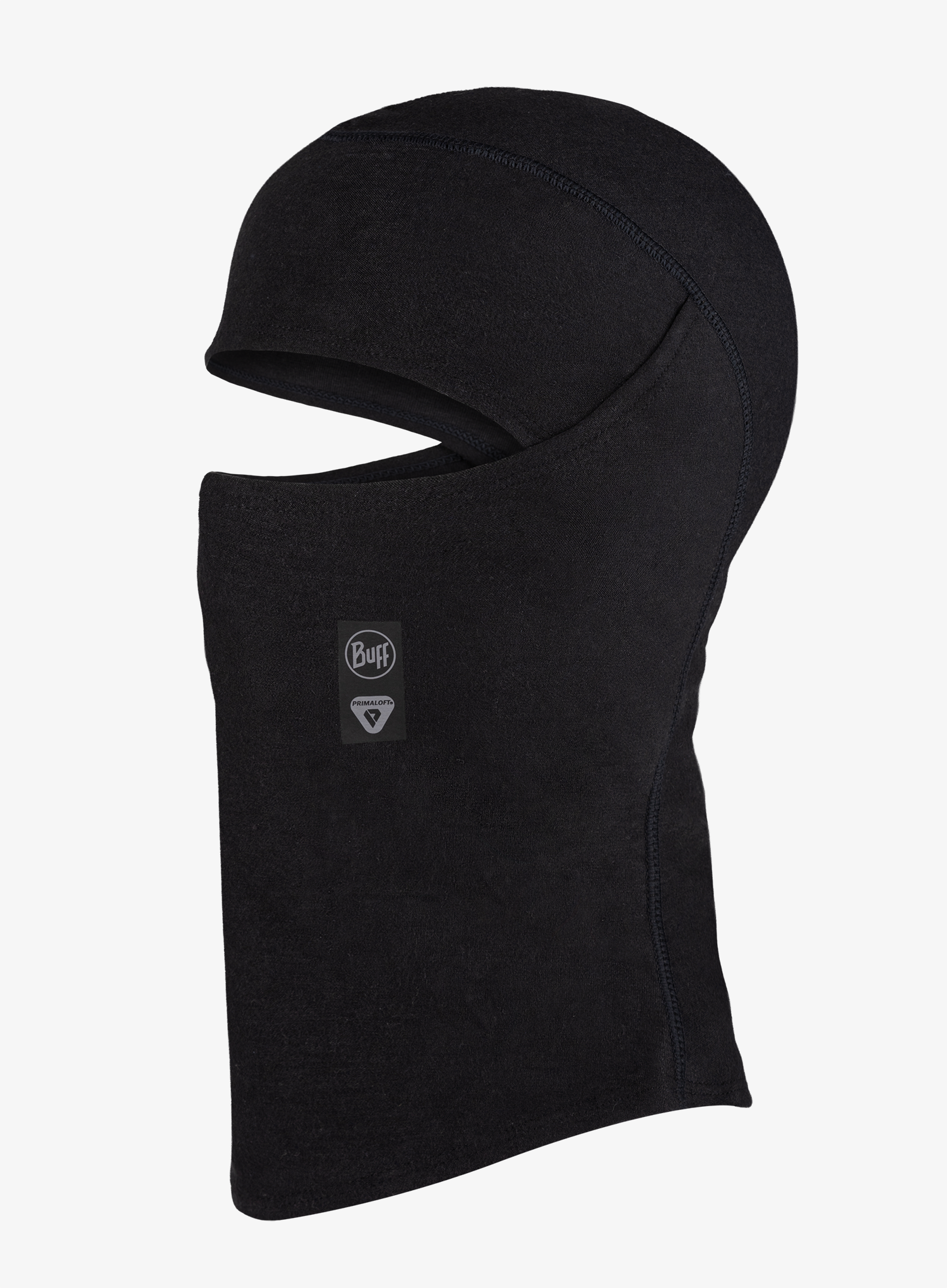 Sturmhaube Kinder Buff Thermonet Hinged Balaclava - solid black